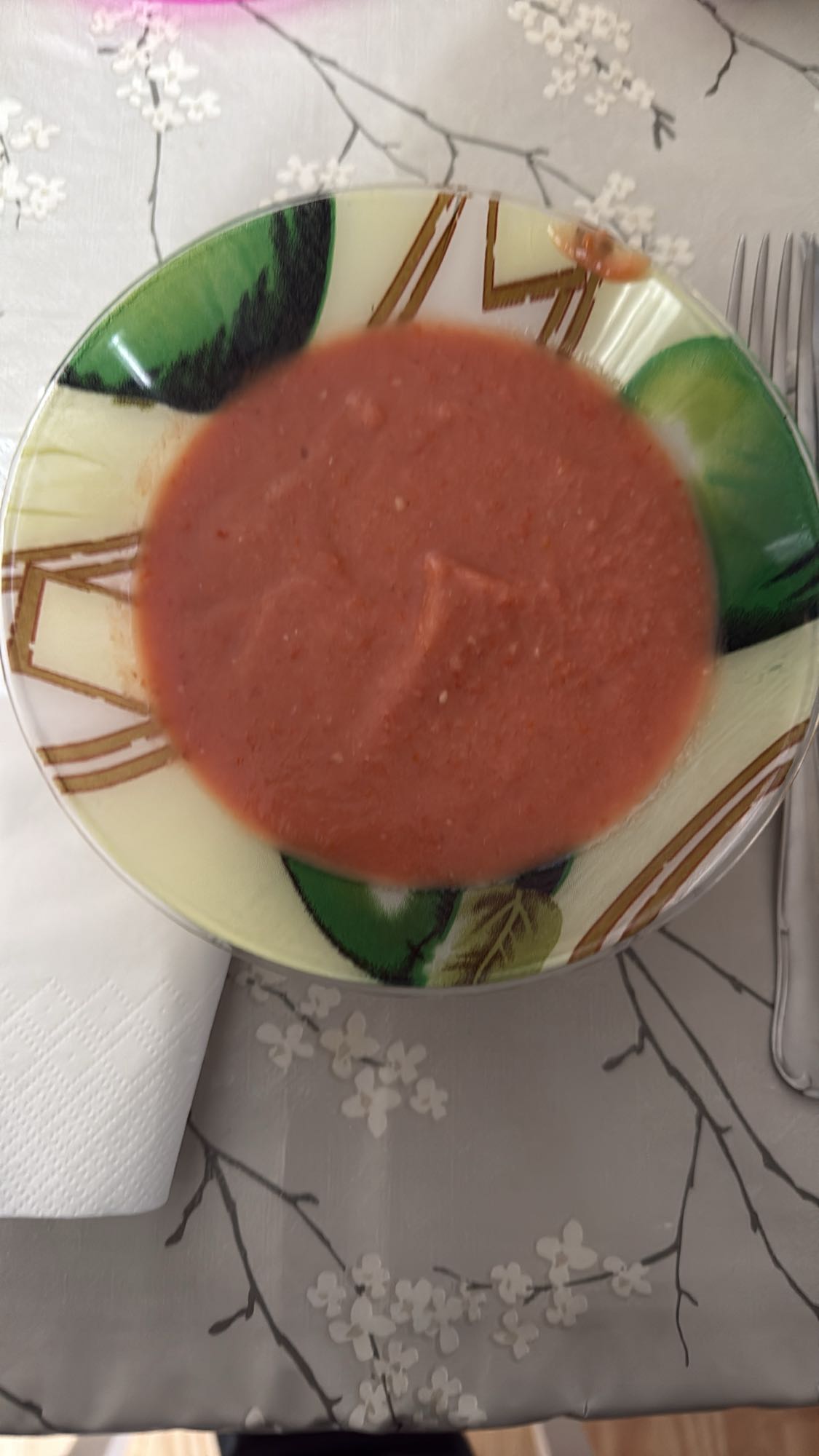 sopa de tomate