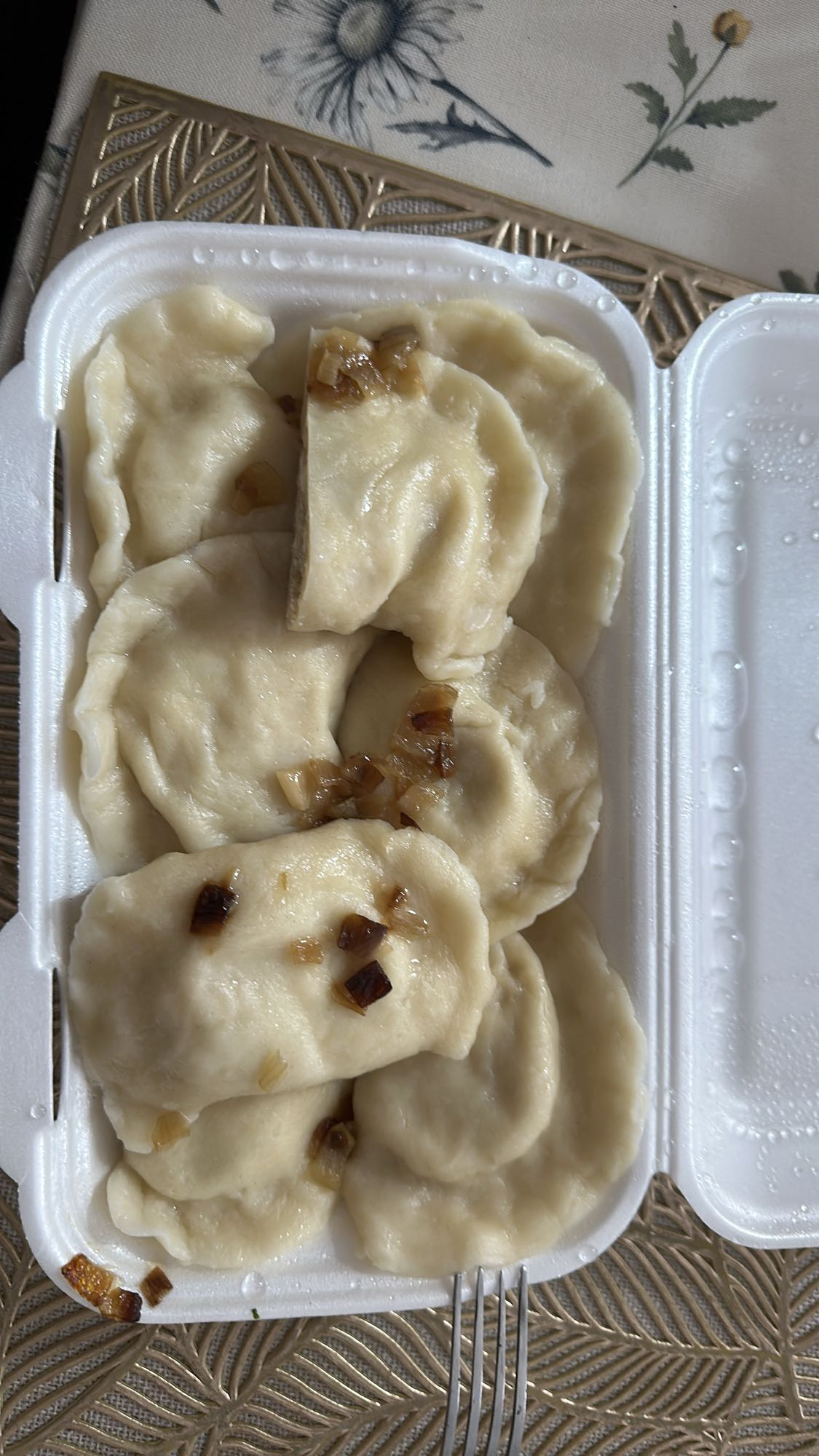 Pierogi ruskie z cebulą