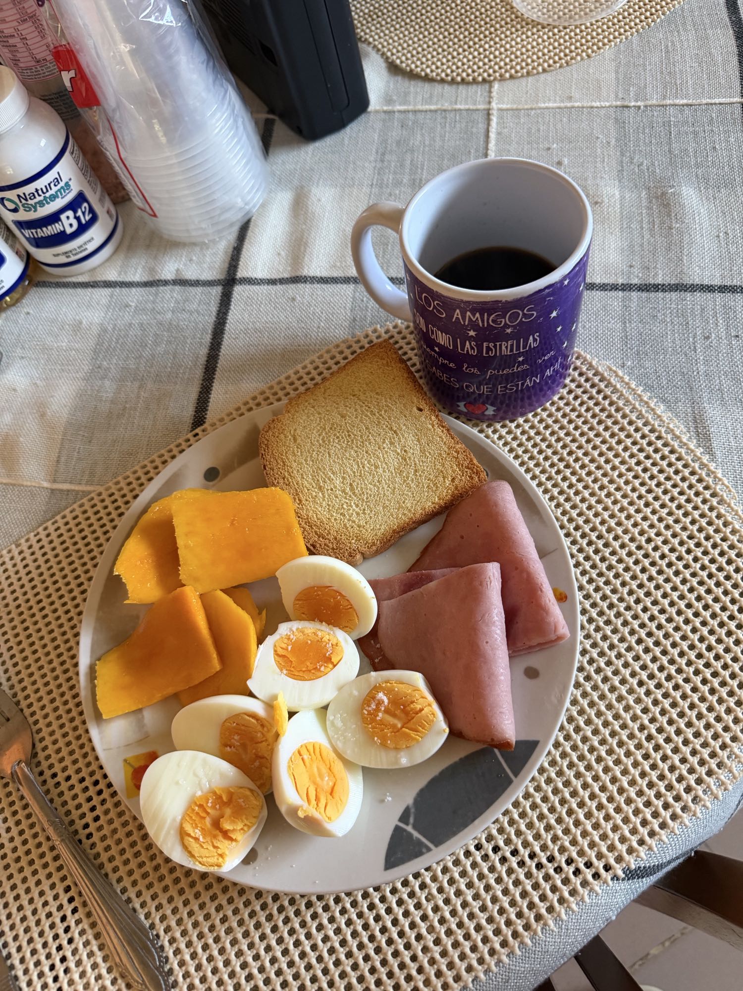 desayuno con mango