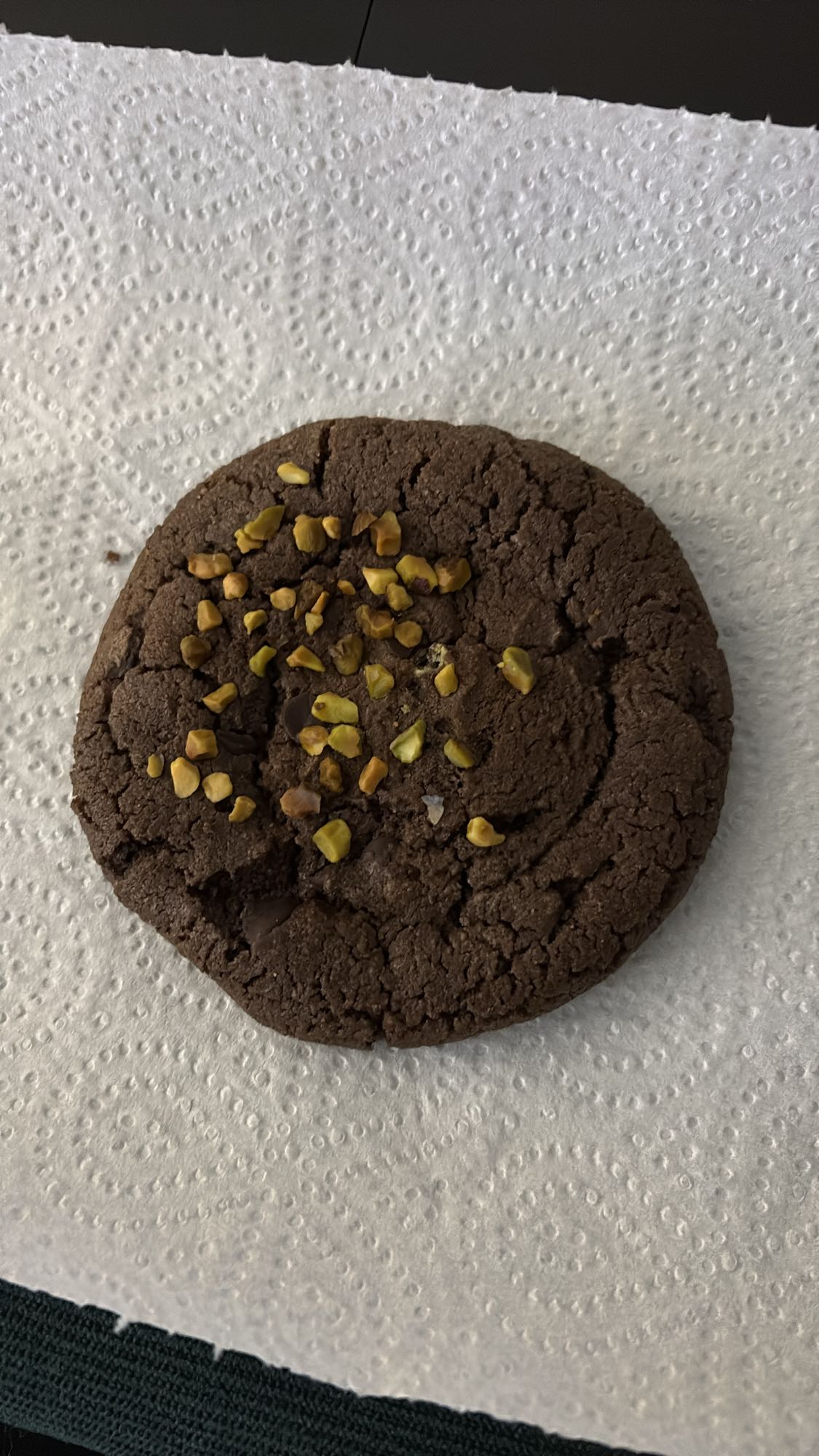 Cookie chocolat pistache