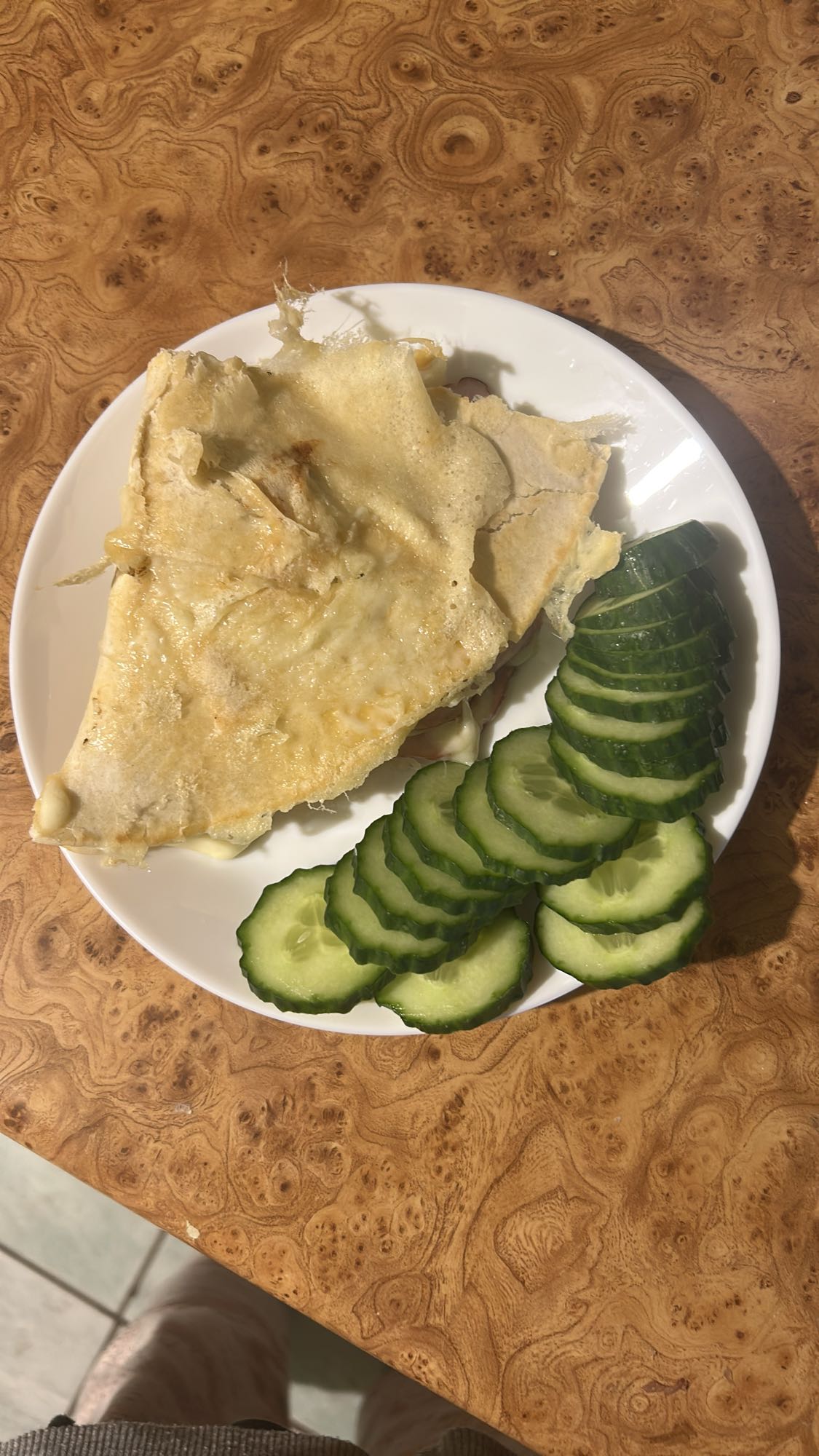 Clatita sarata cu castraveti