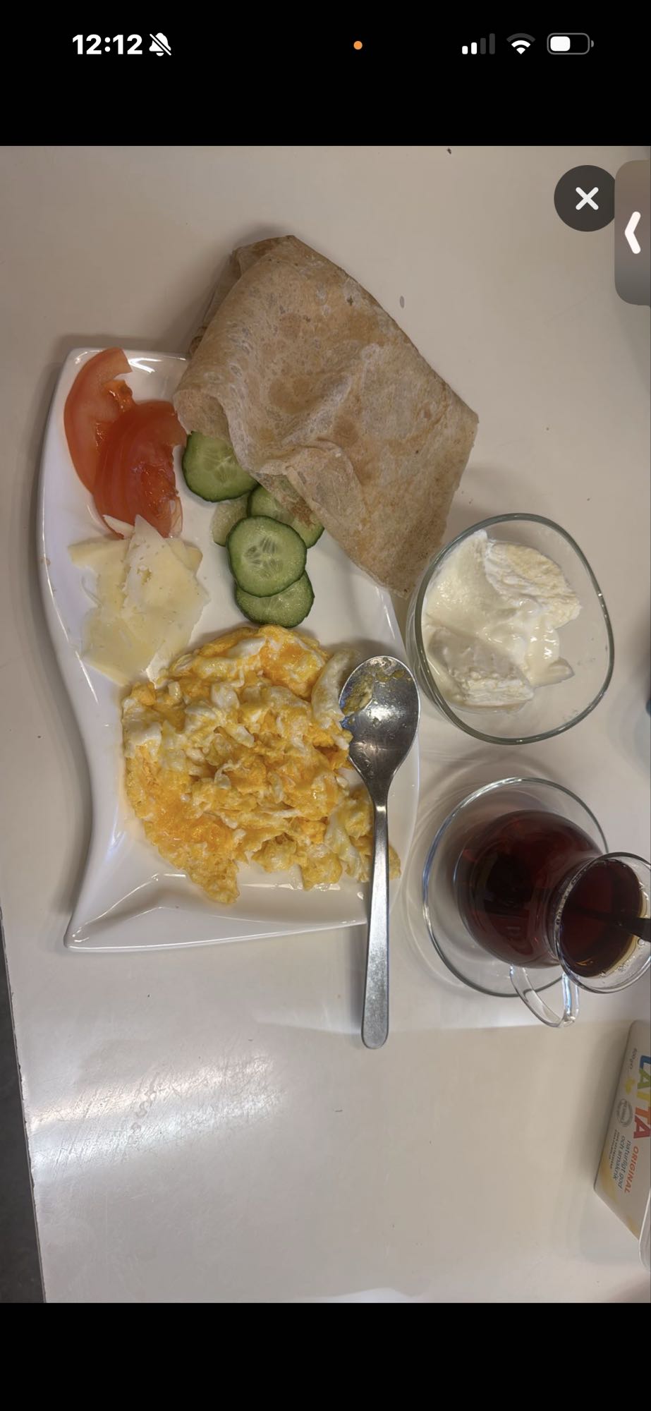 Äggröra med bröd