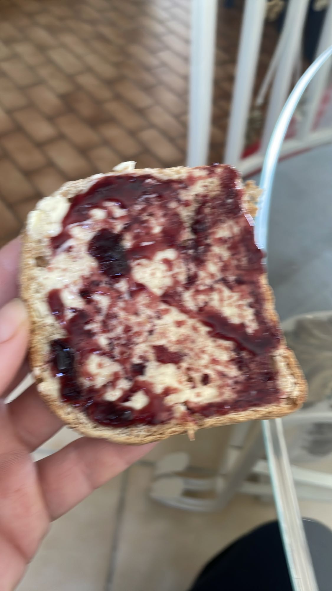 Tartine confiture