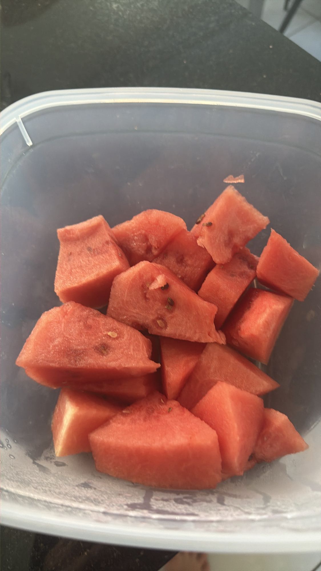 Wassermelonenstücke