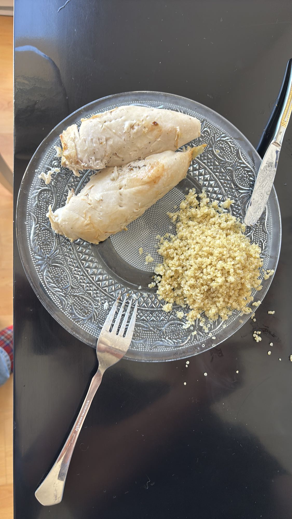 Poulet et quinoa