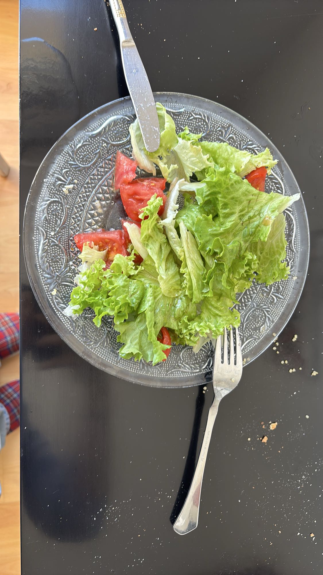 Salade verte tomate