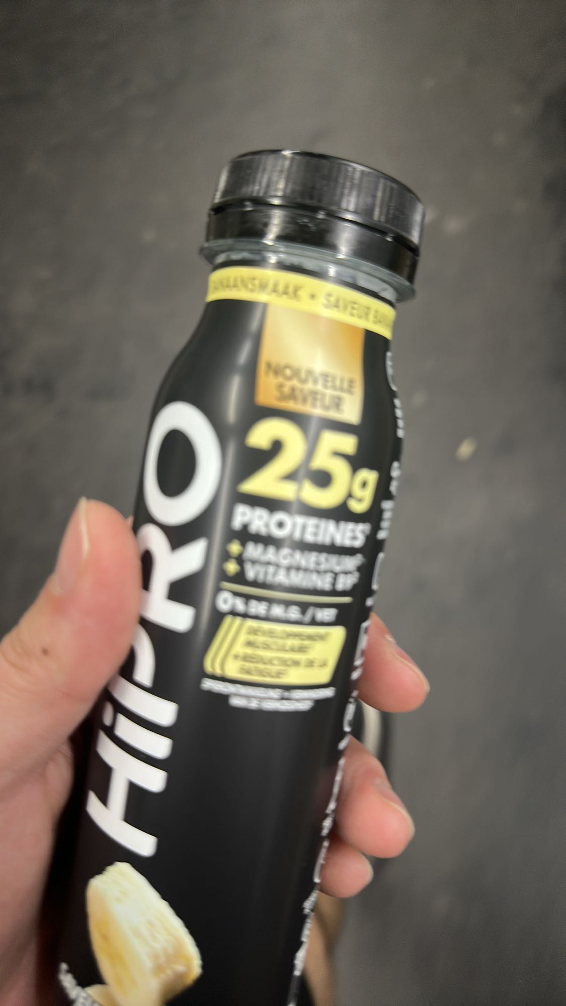 Boisson protéinée vanille