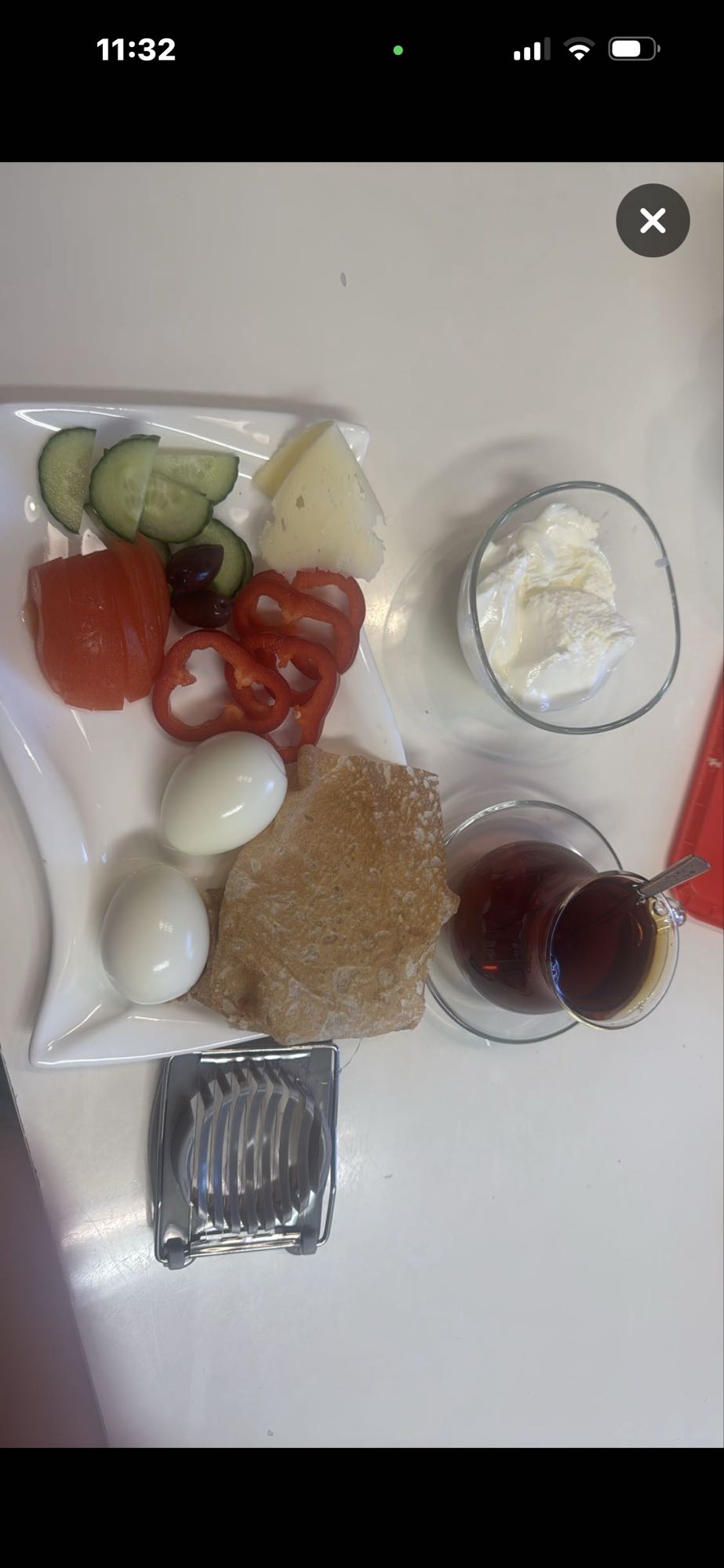 Frukosttallrik