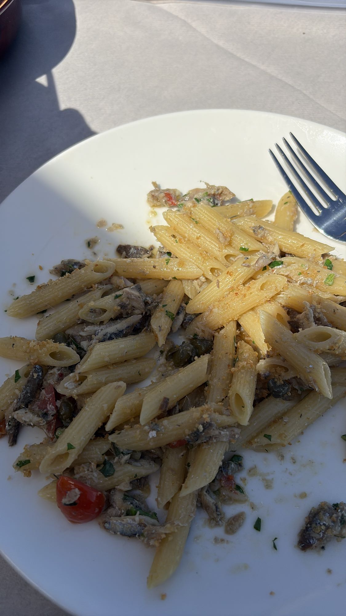 Sardine Penne Pasta