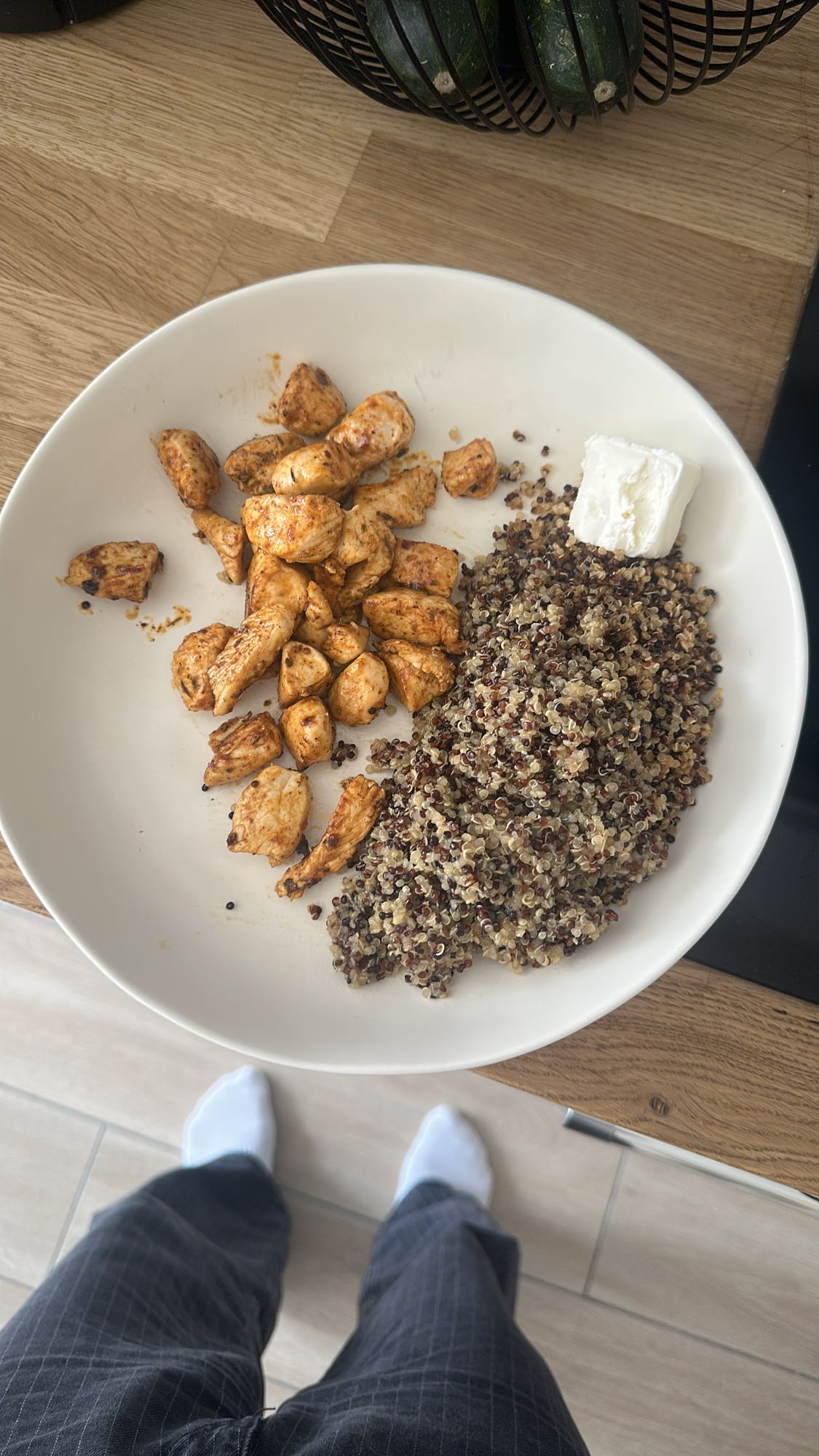 Poulet quinoa feta