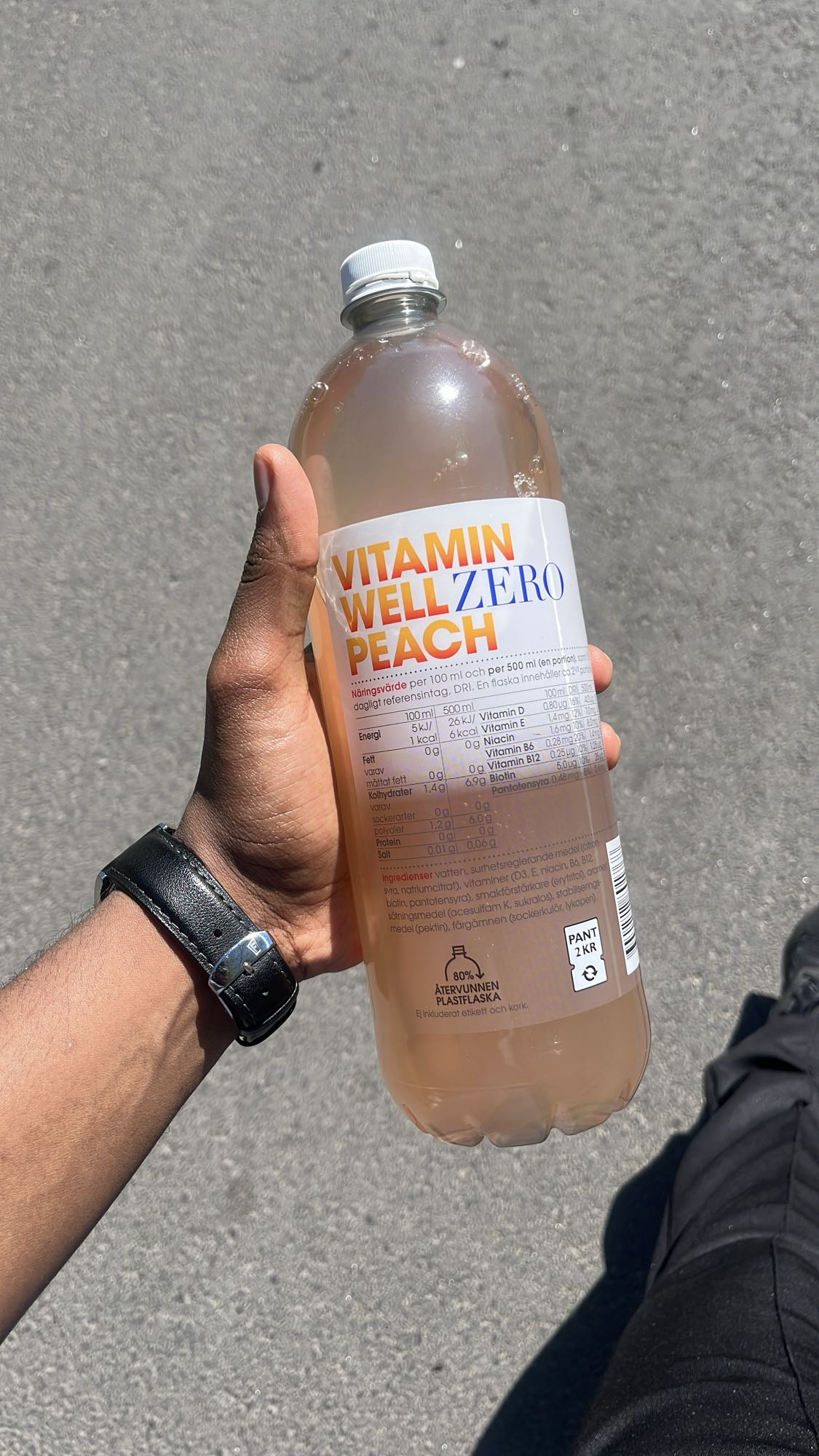 Vitamin Well Zero Peach