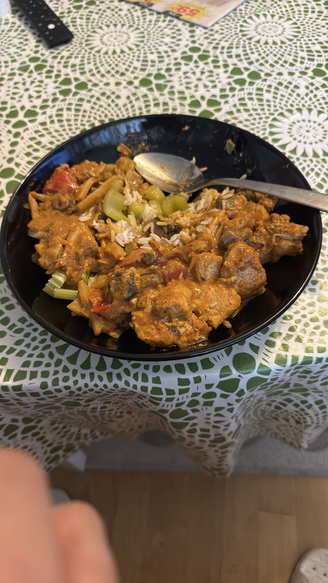 Krämig kycklinggryta
