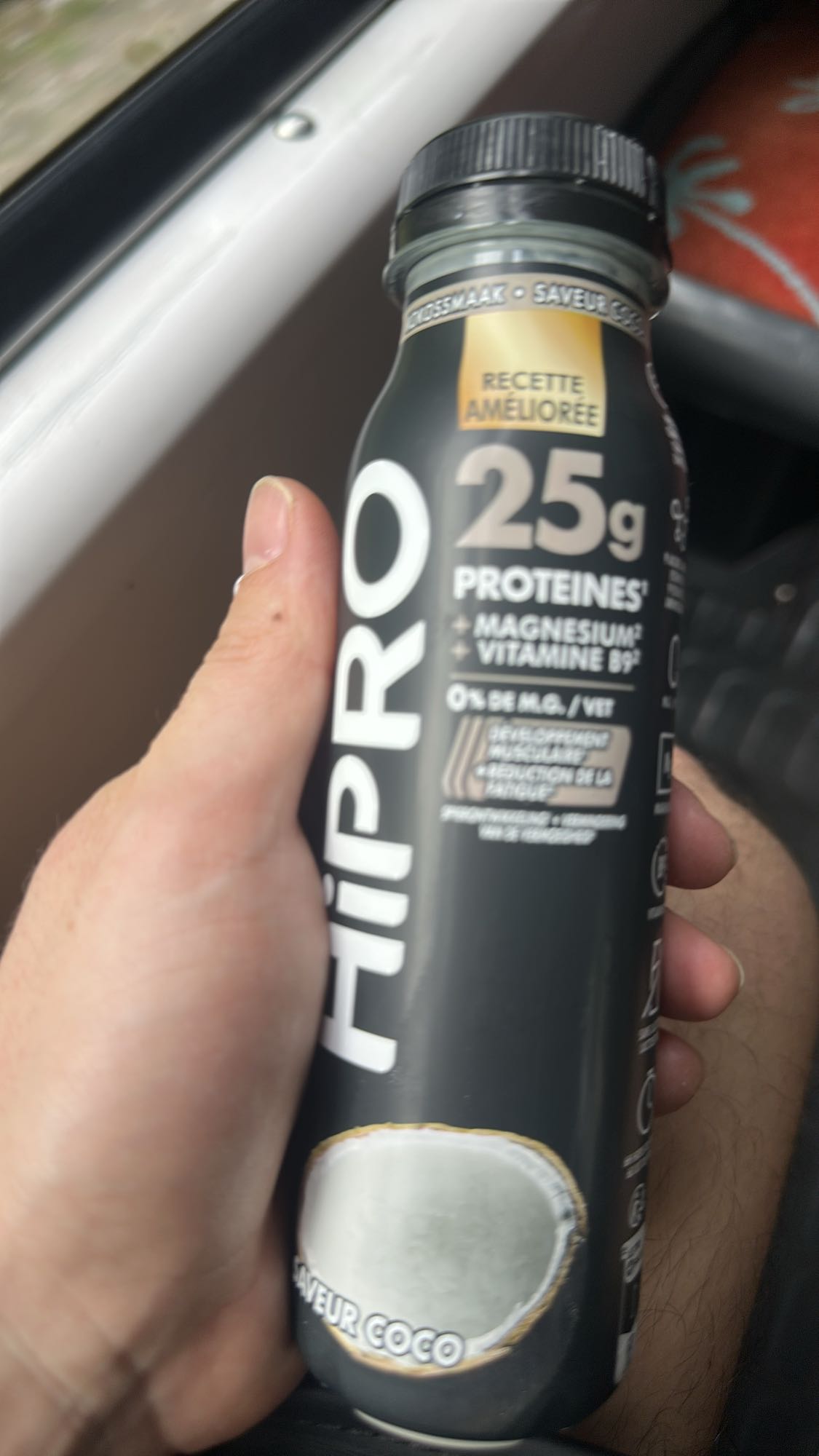 Boisson protéinée coco