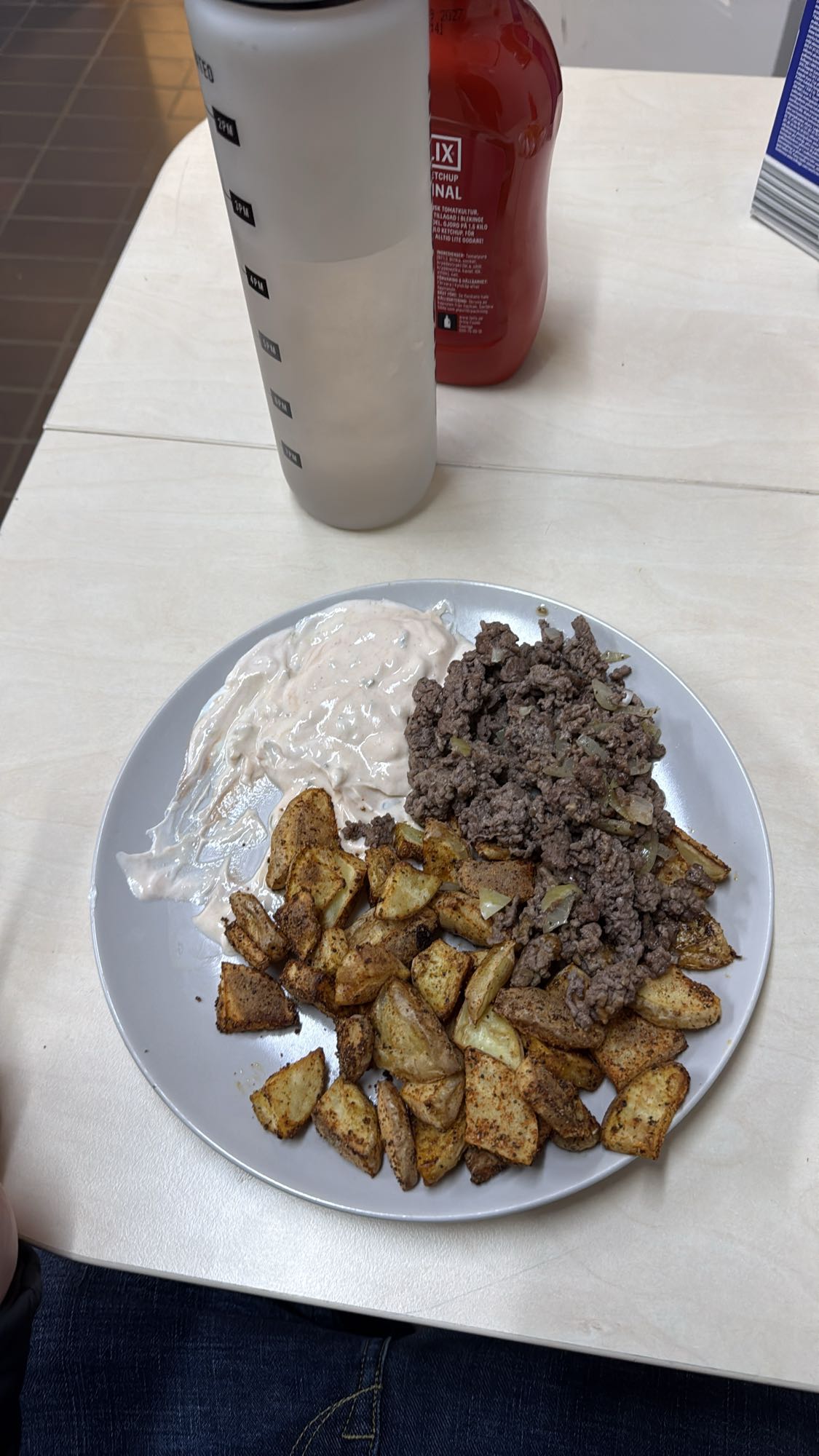 Köttfärs med potatis
