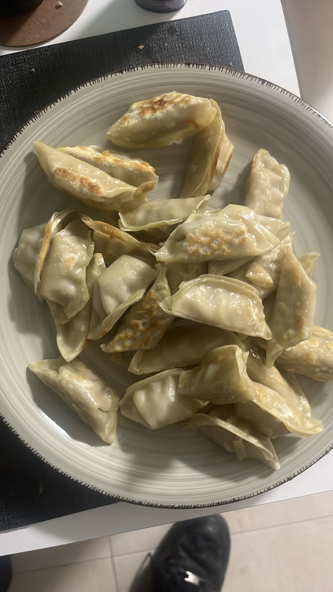 gyozas a la plancha