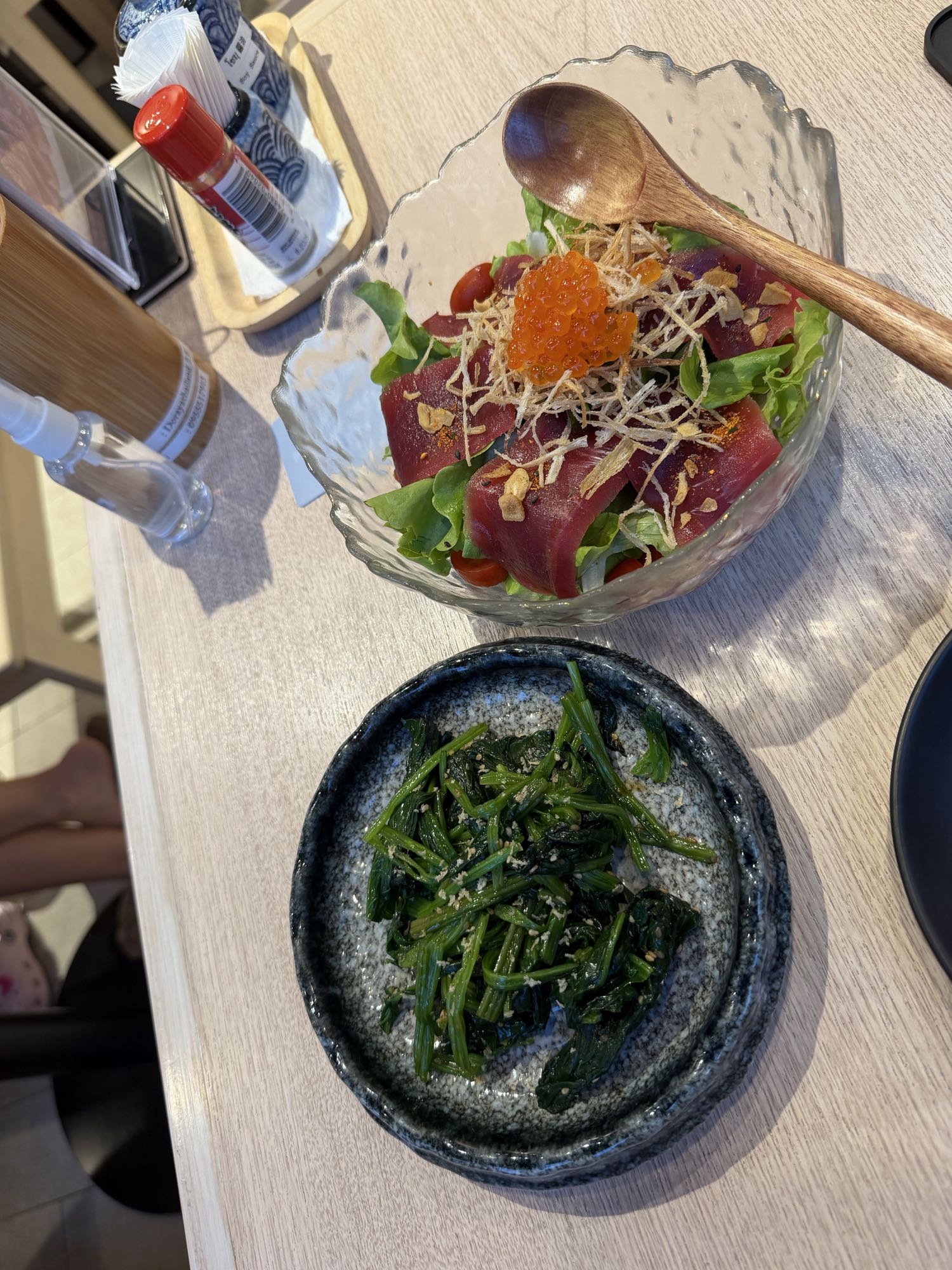 Insalata tonno e ikura