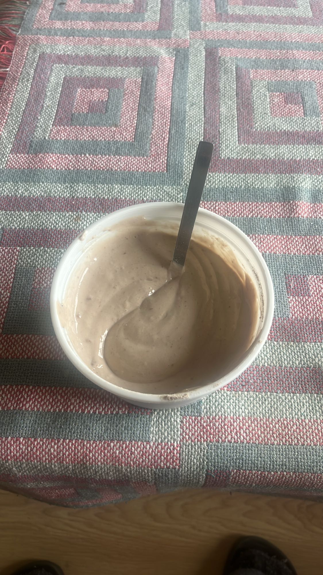 Yogur con cacao