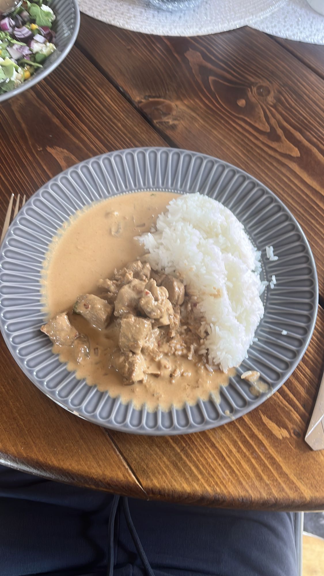 Kycklinggryta med ris