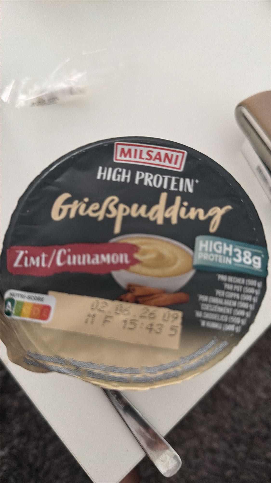 High Protein Grießpudding