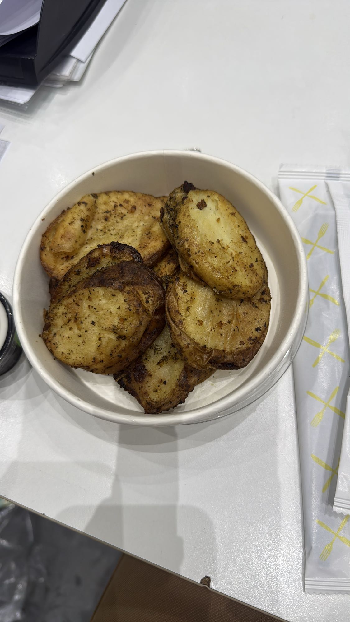 Roasted Potato Slices
