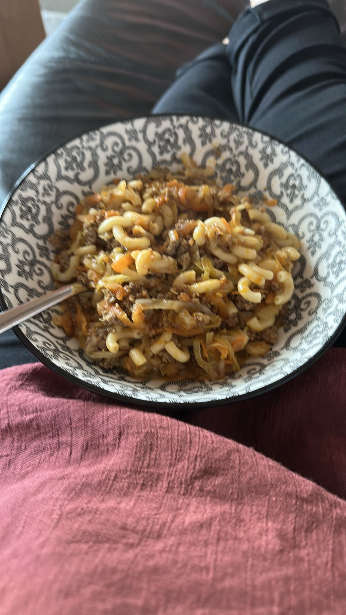 Makkaroni mit Hack