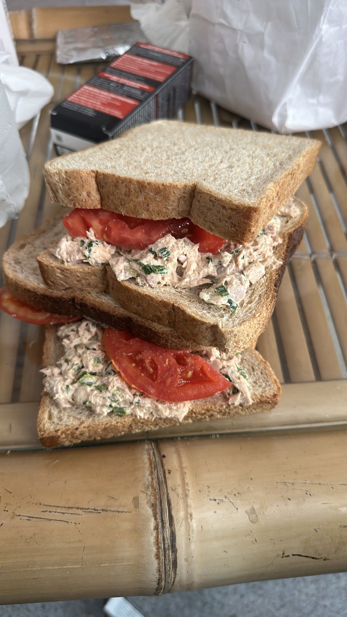 Sandwichs au thon