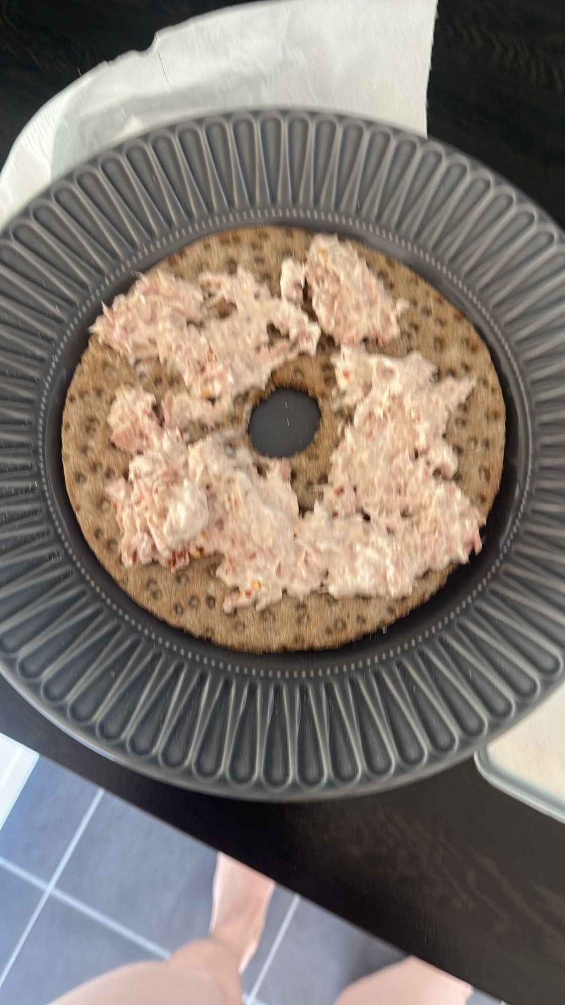 Knäckebröd med röra