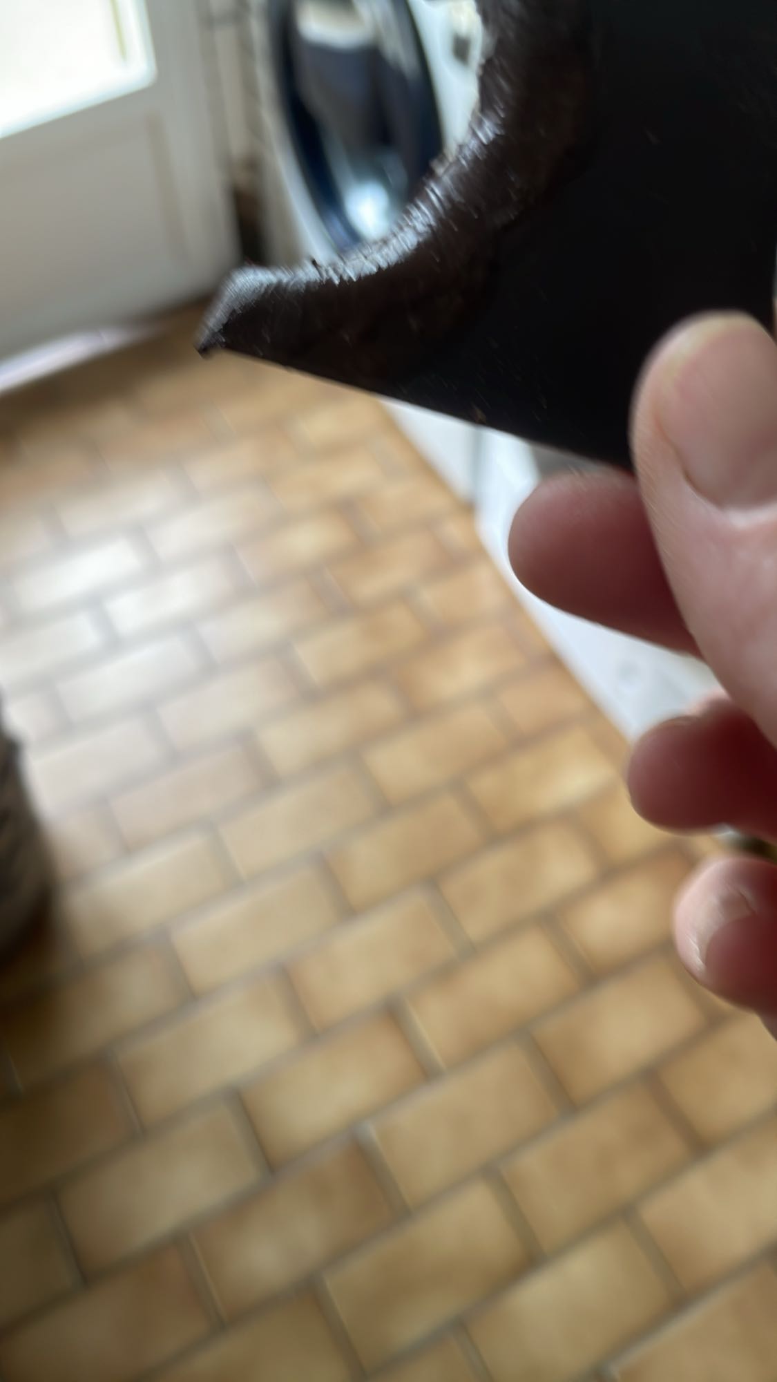 Morceau de chocolat noir