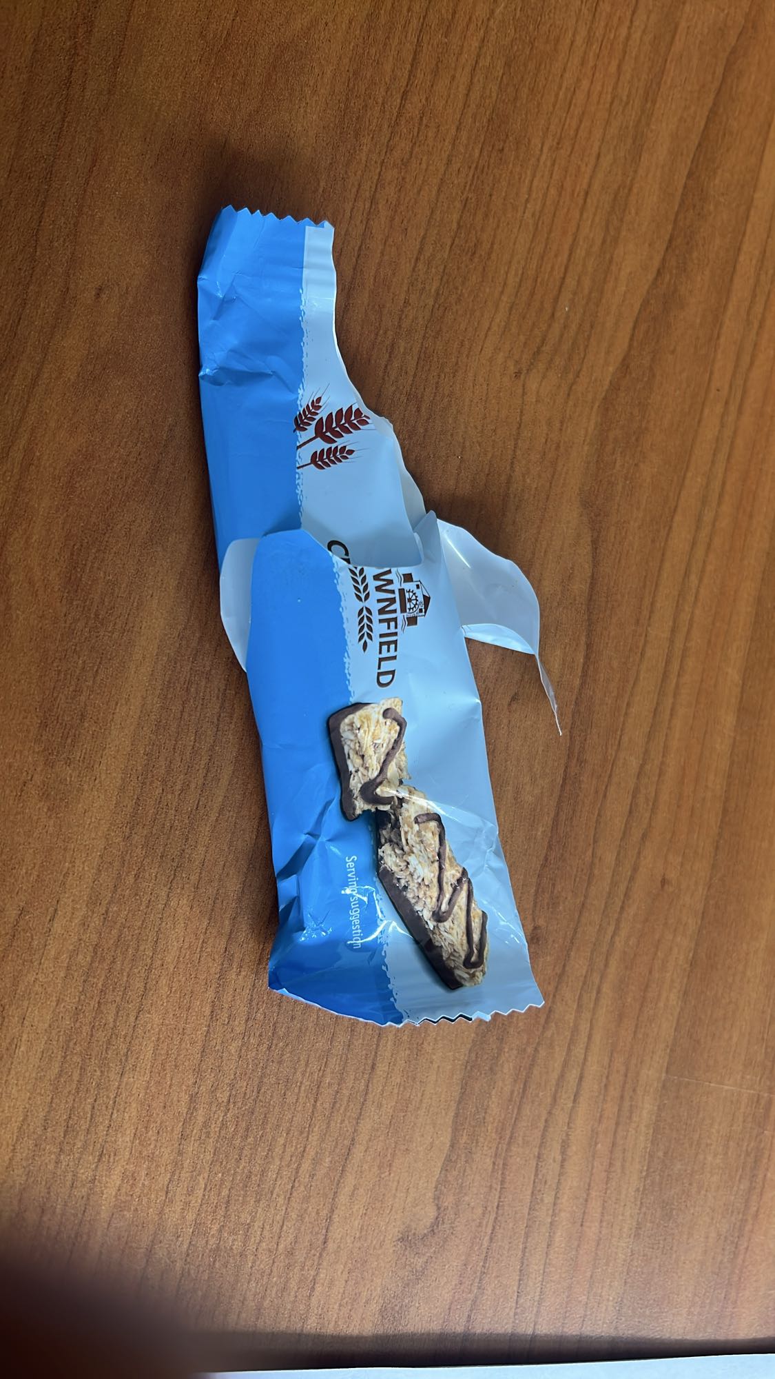 mueslireep met chocola