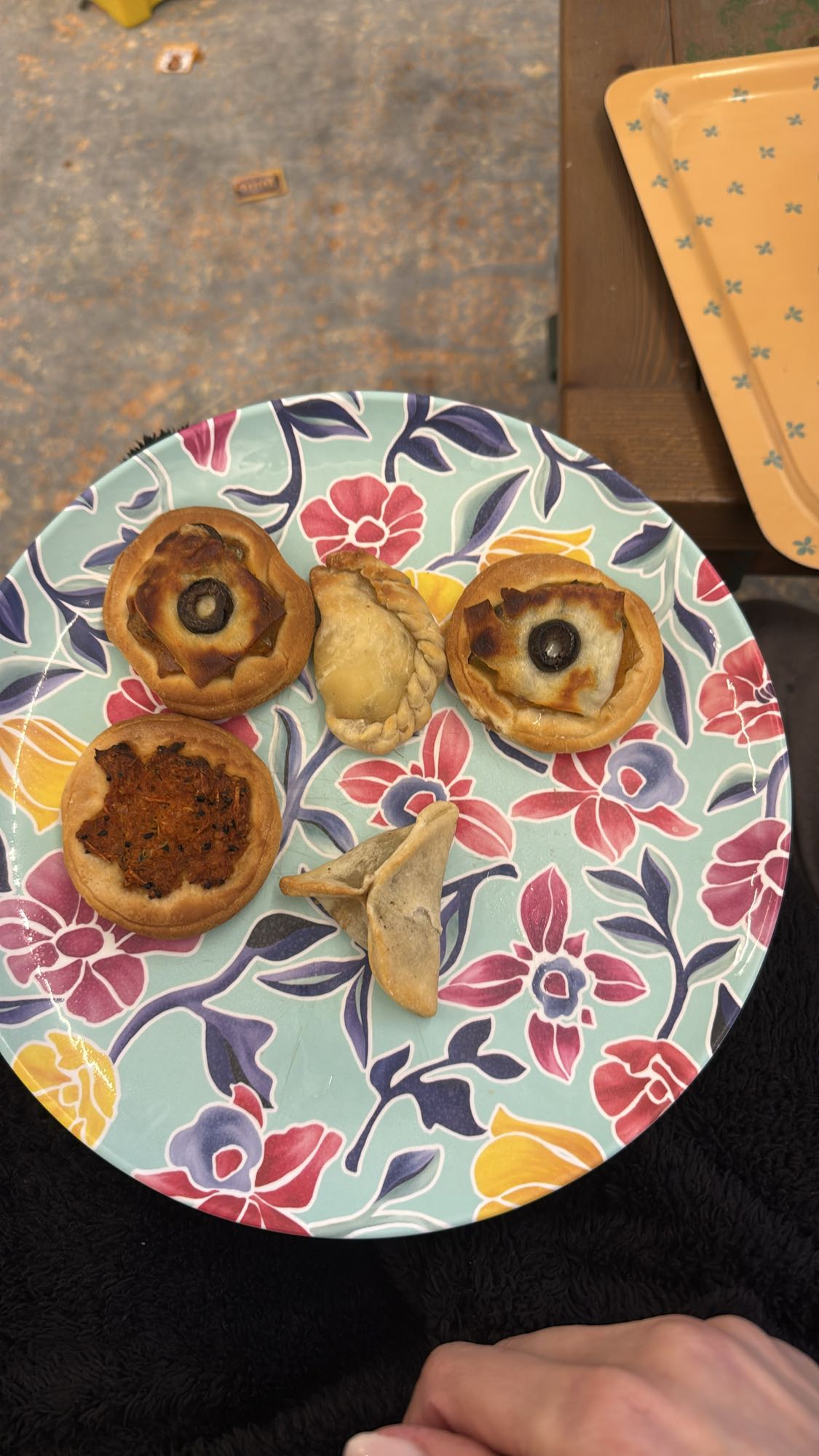 Air Fryer Savory Pastry Plate
