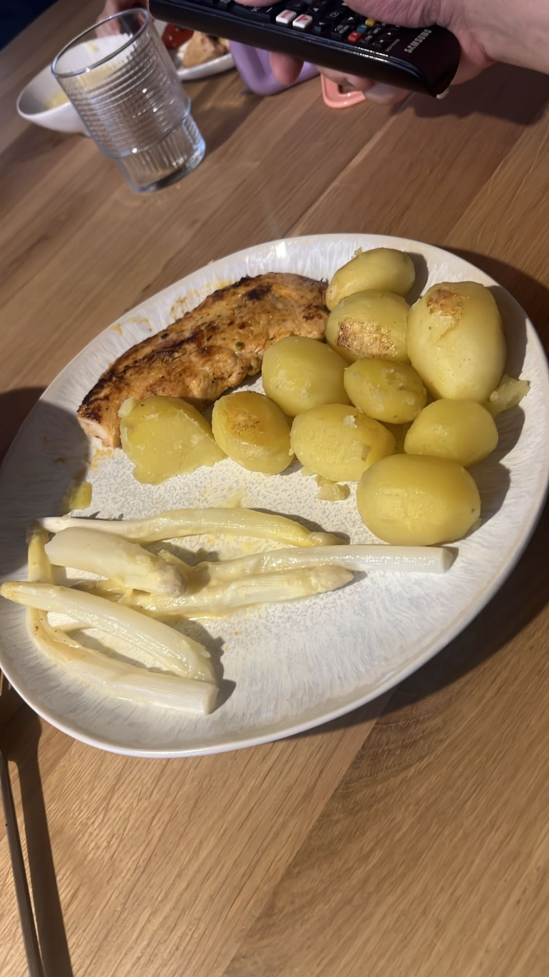 Lachs mit Kartoffeln