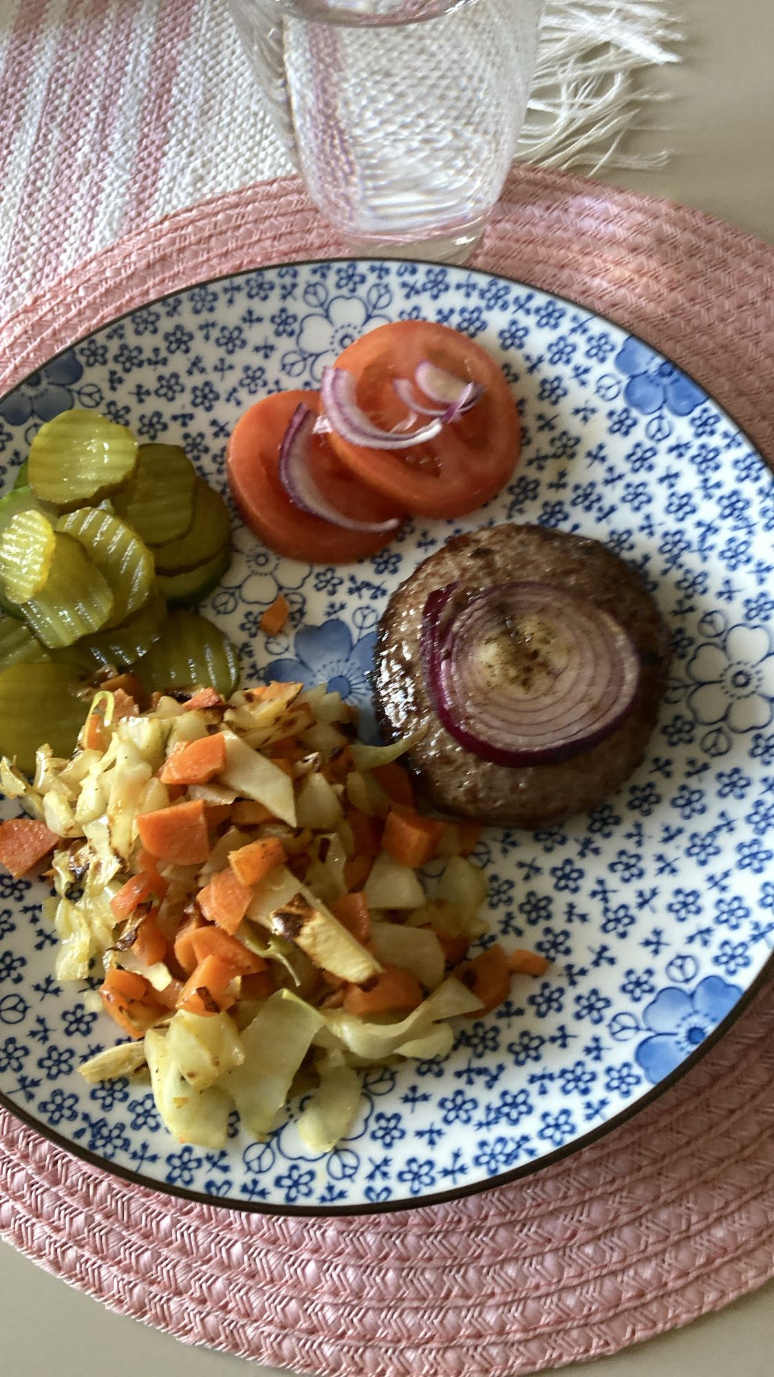 Köttbiff med grönsaker