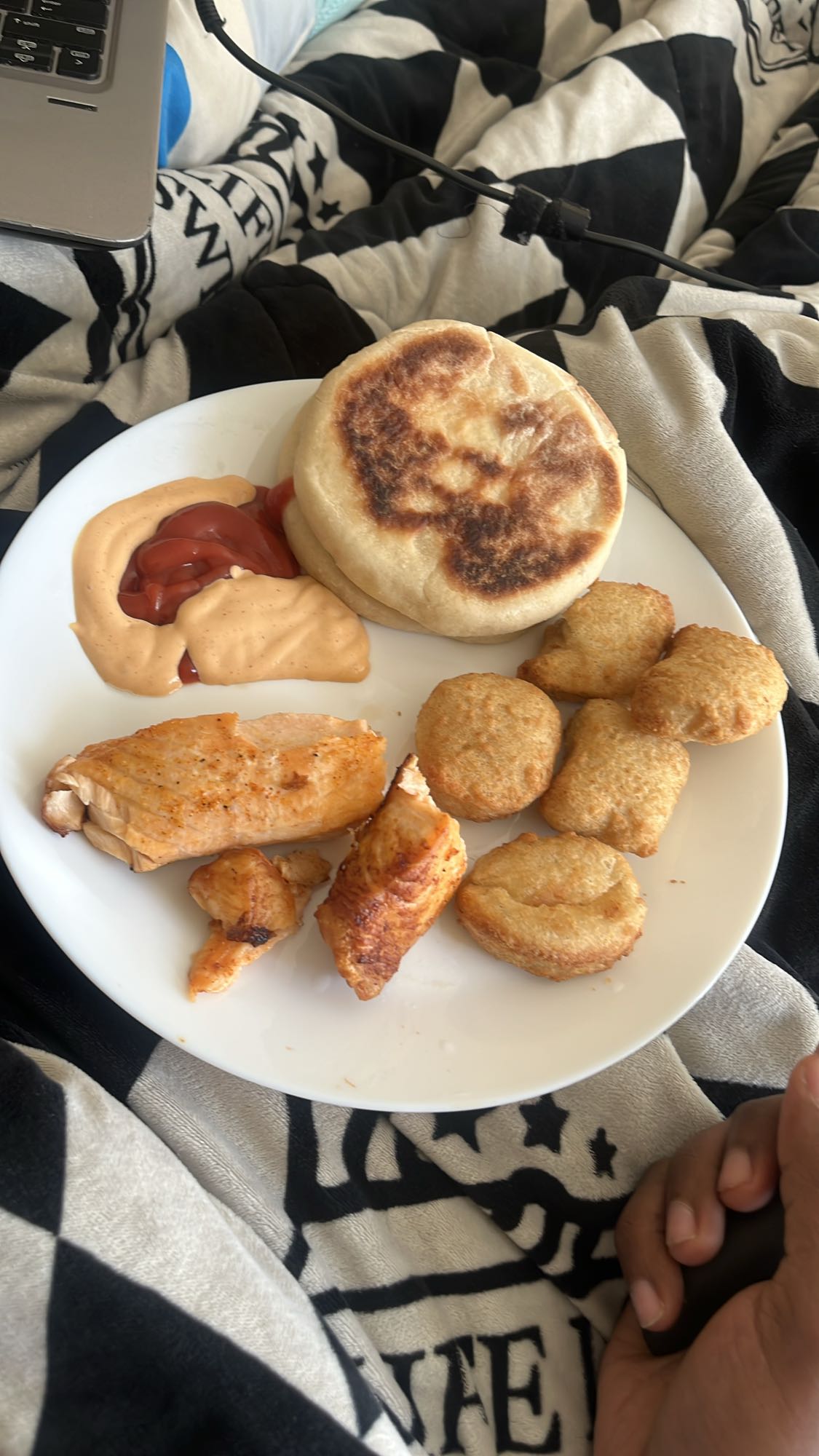 Chicken Muffin Plate