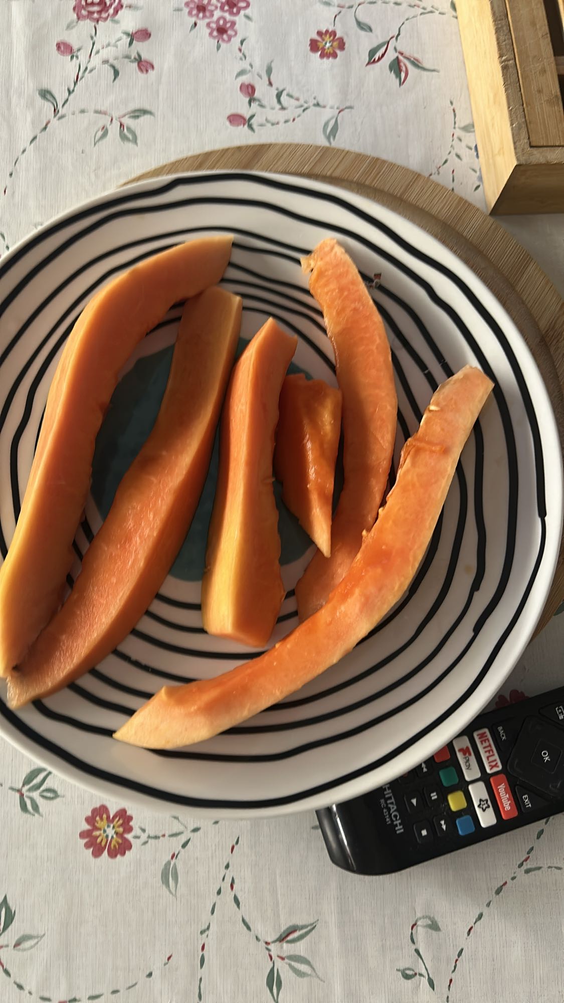 Papaya a fette