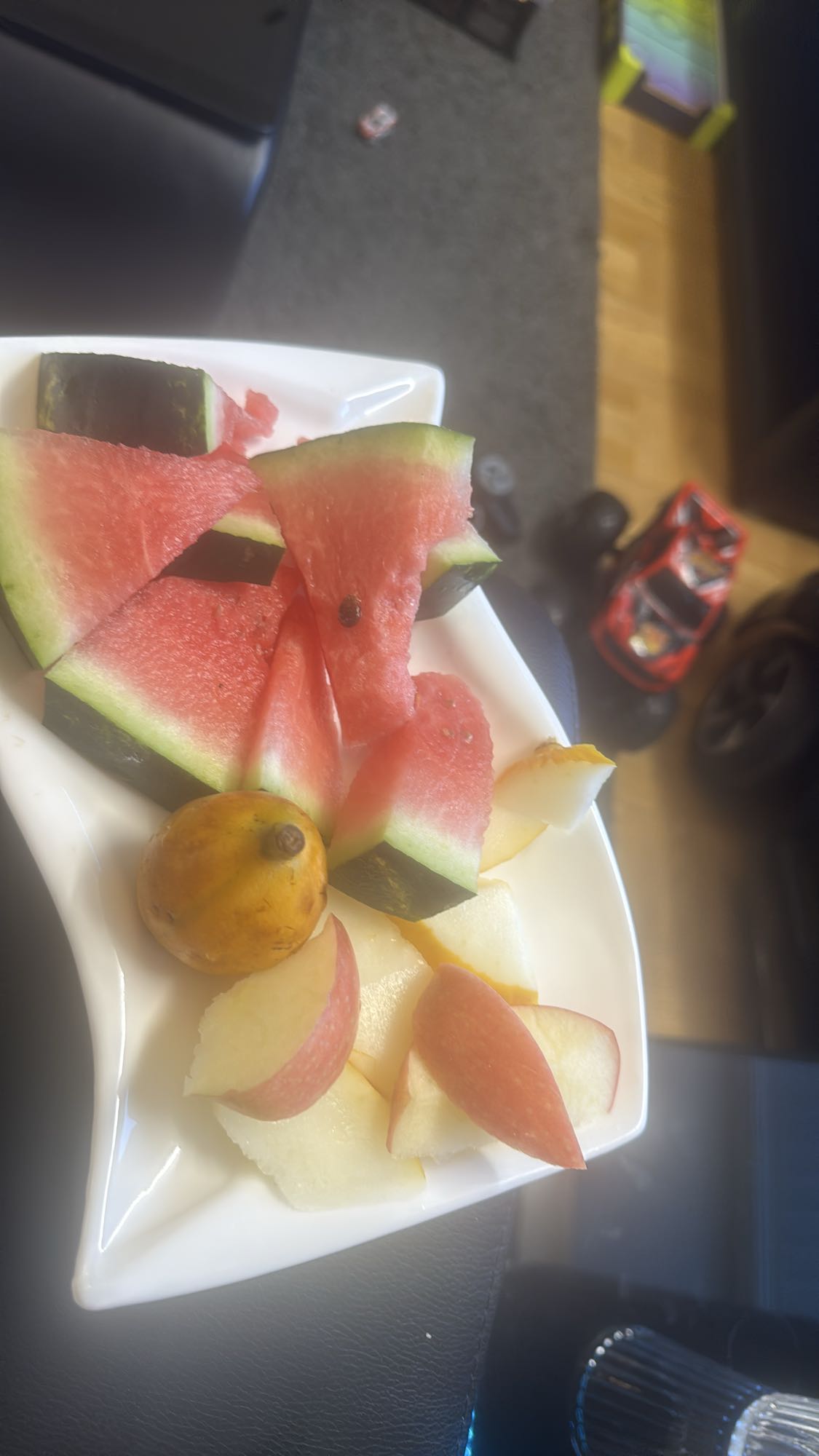 Frukttallrik