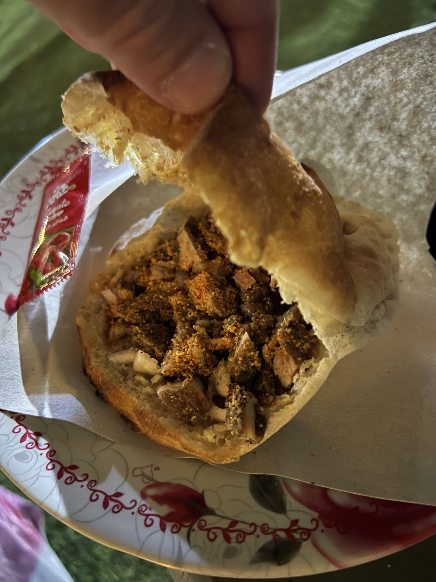 Spiced Meat Sandwich