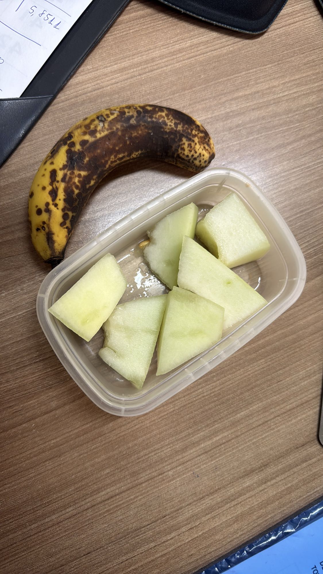 banana com melão