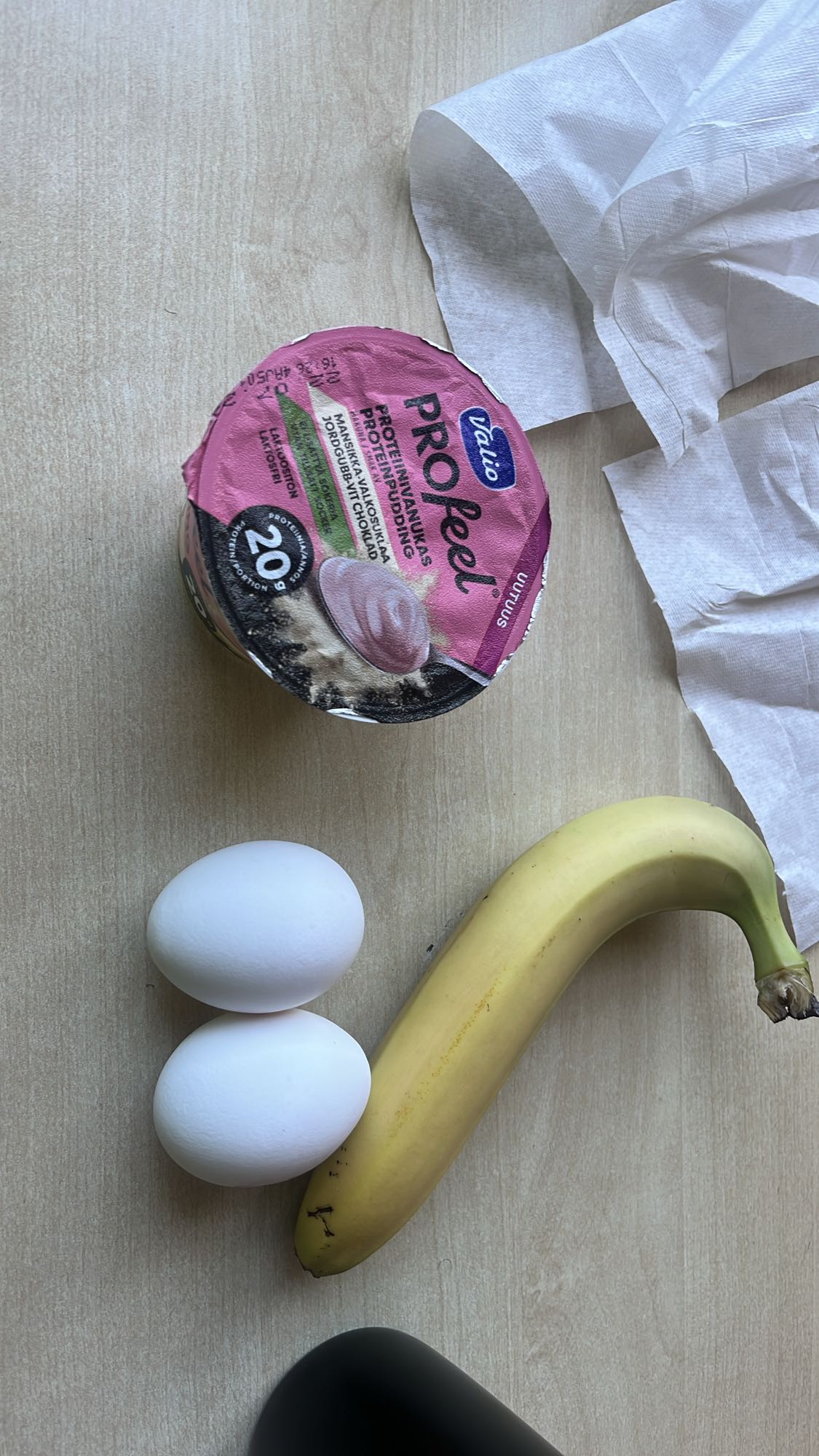 Protein pudding snack