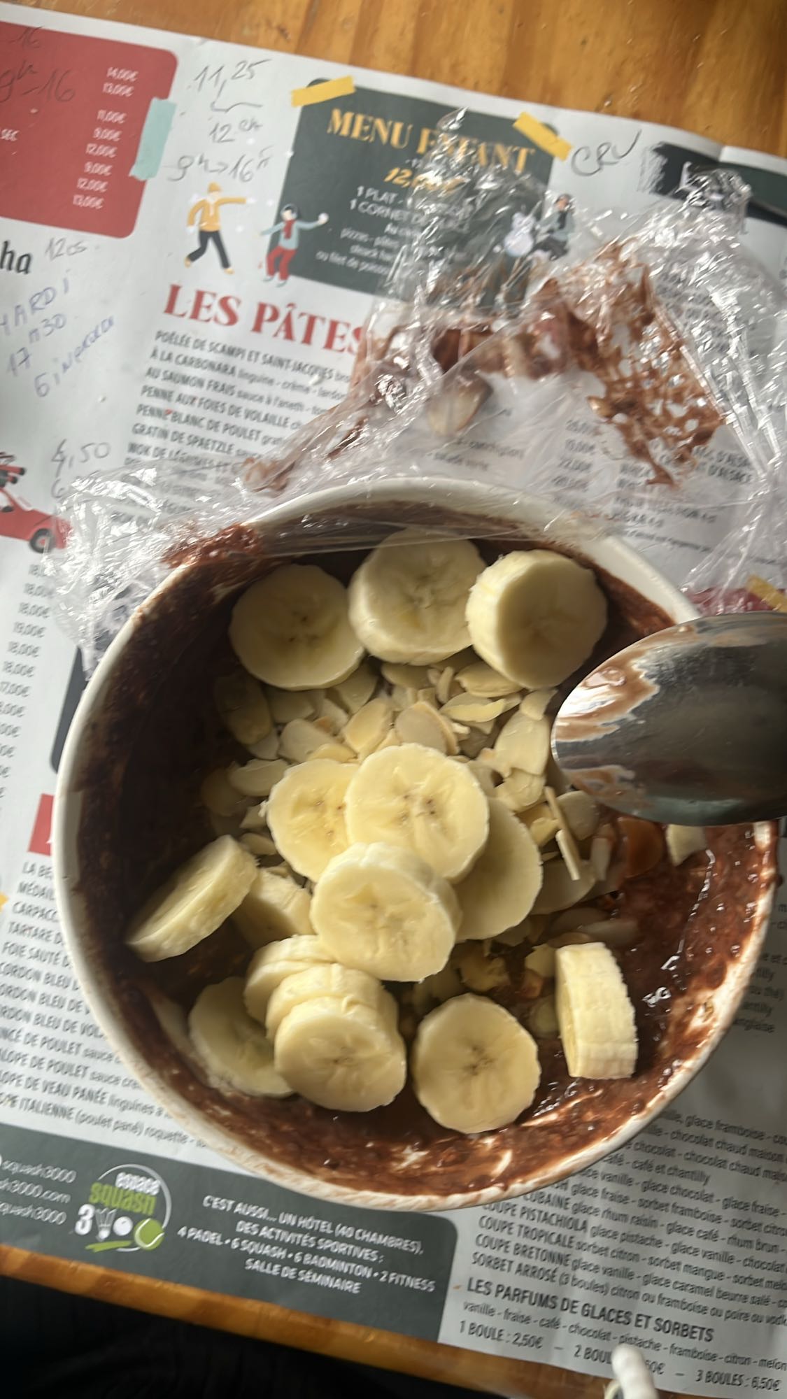 Bol chocolat banane