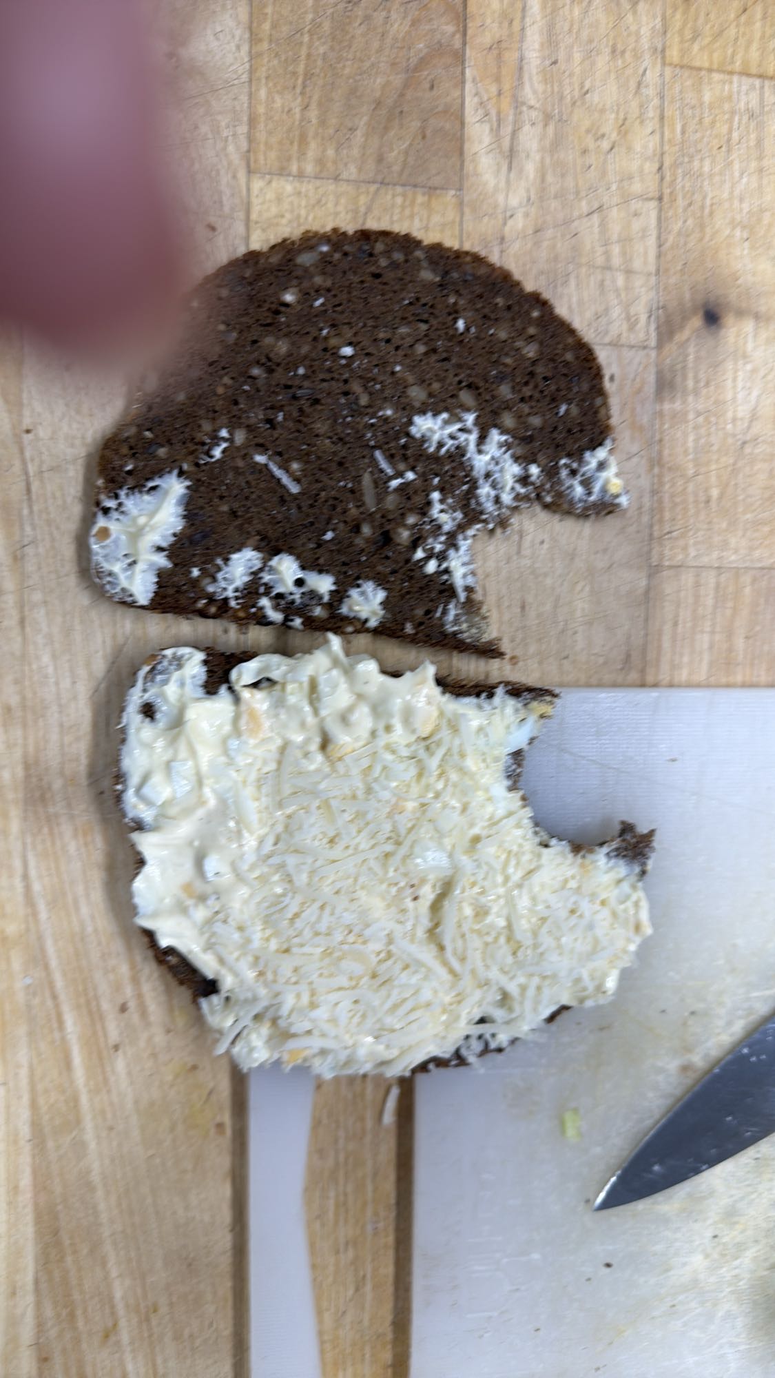 Roggebrood met kaas