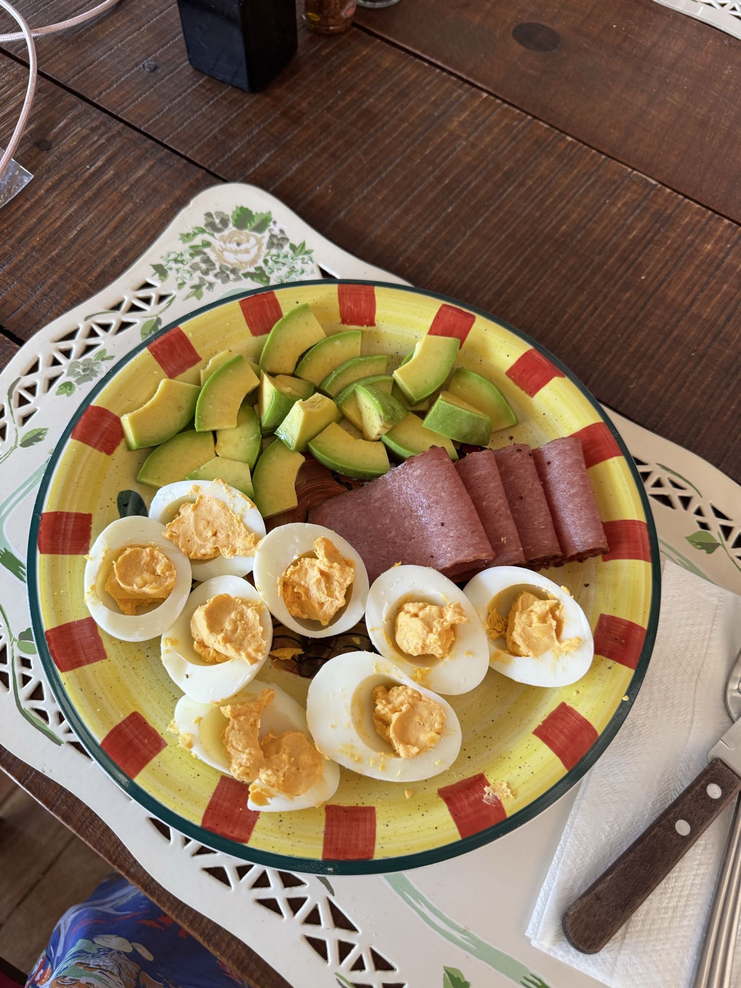 huevos con aguacate