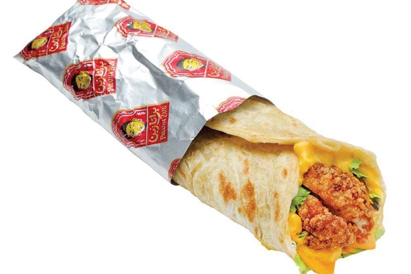 Chicken Cheese Wrap