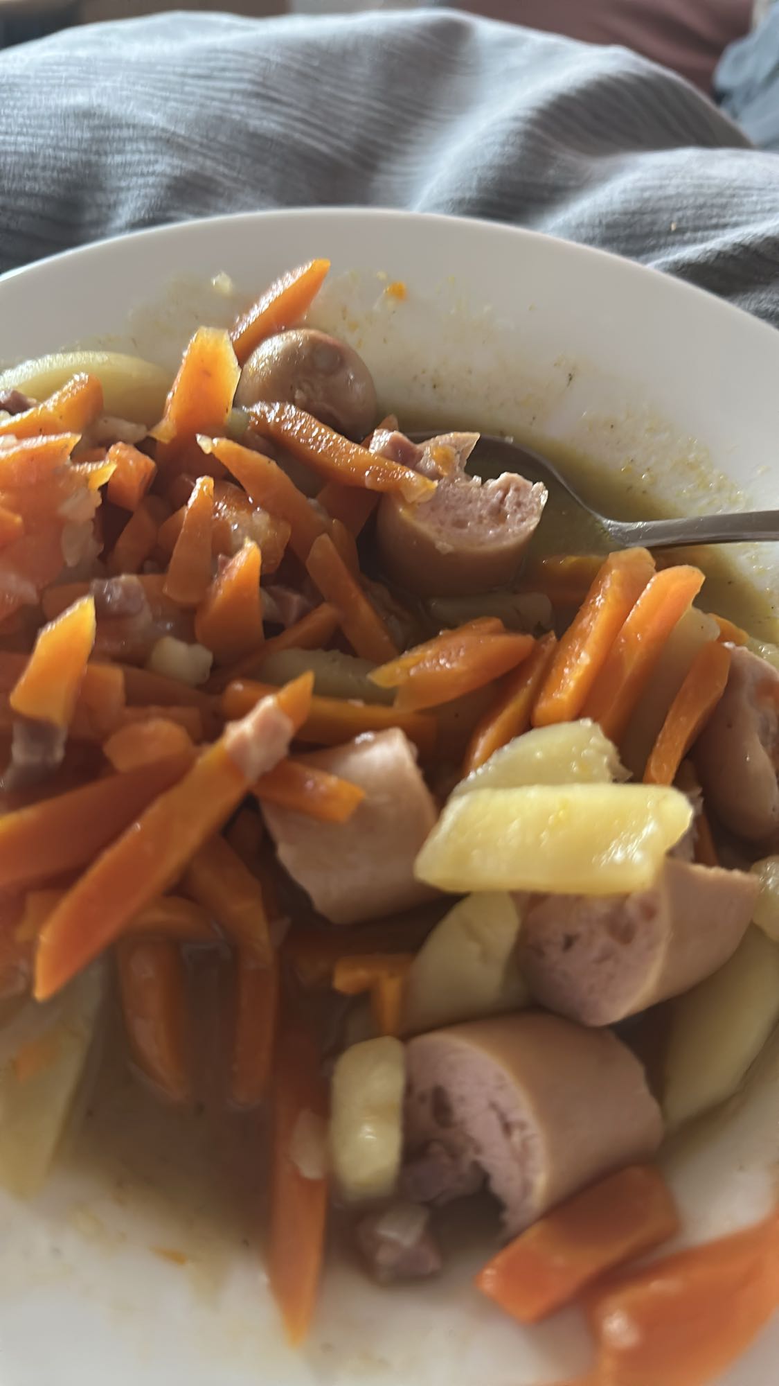 Wurst-Karotten-Eintopf
