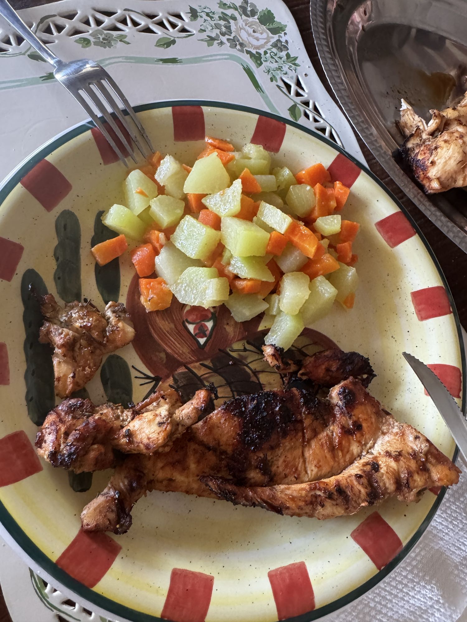pollo a la parrilla