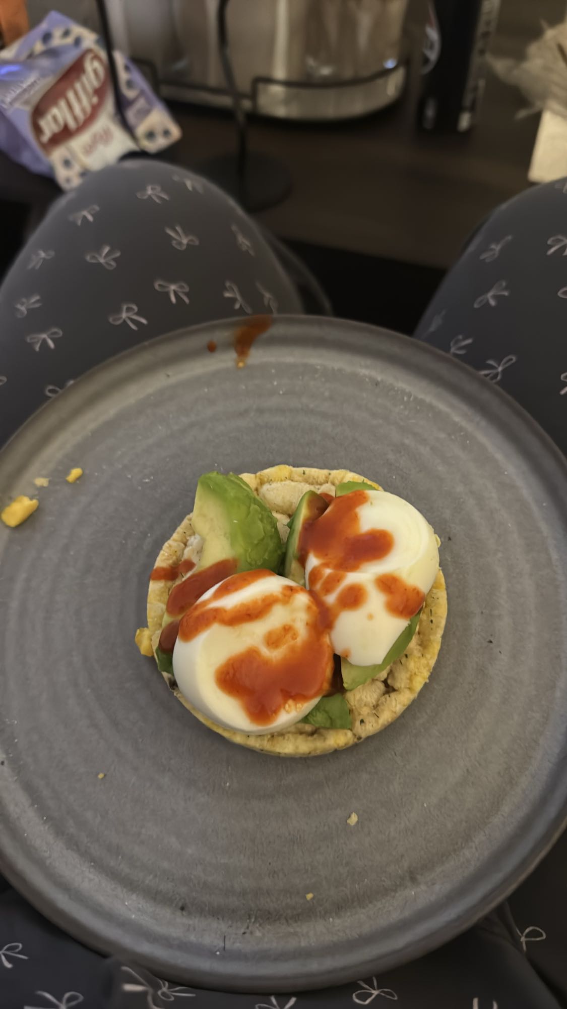 Riskaka med ägg