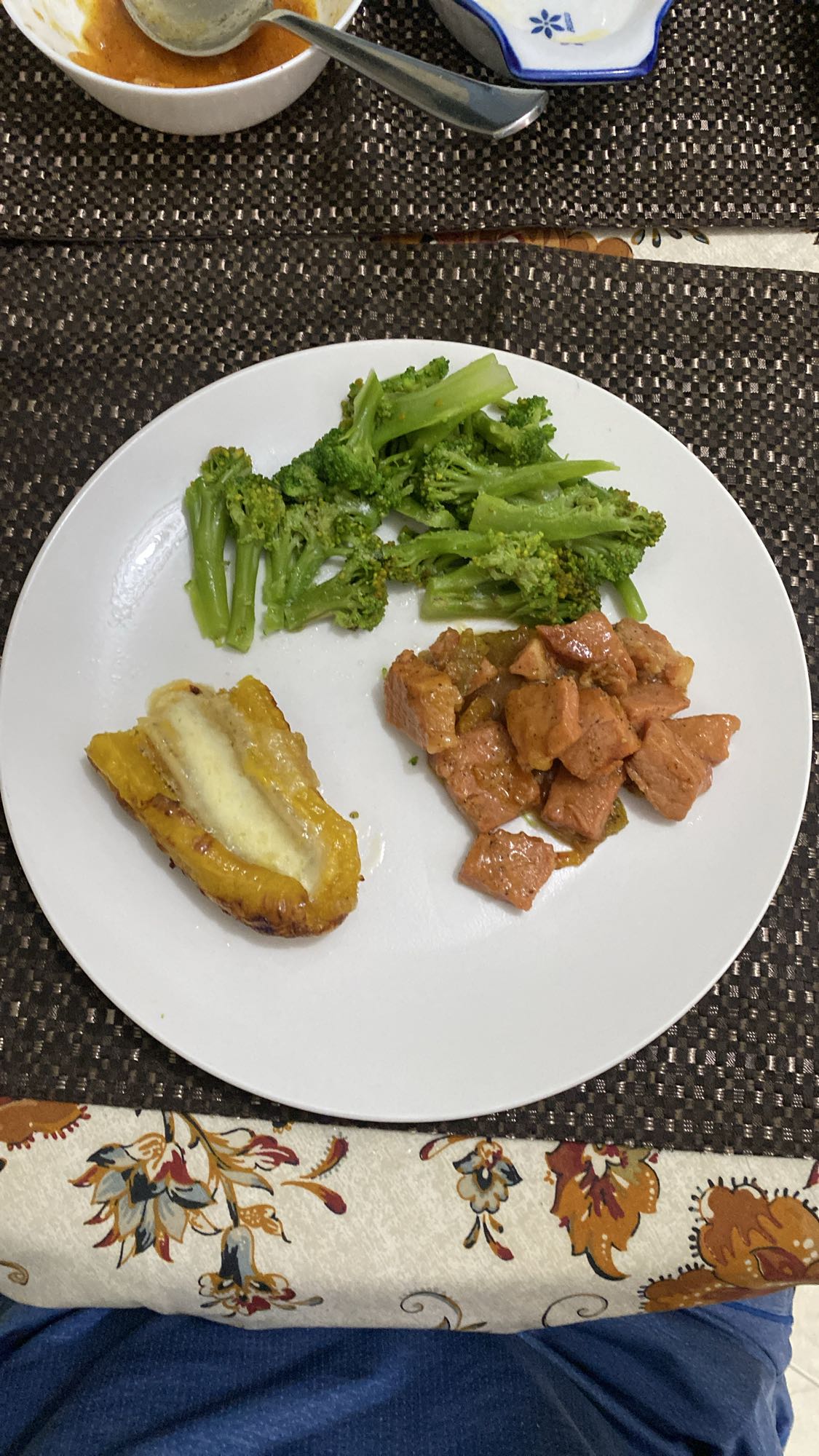 salmón con brócoli