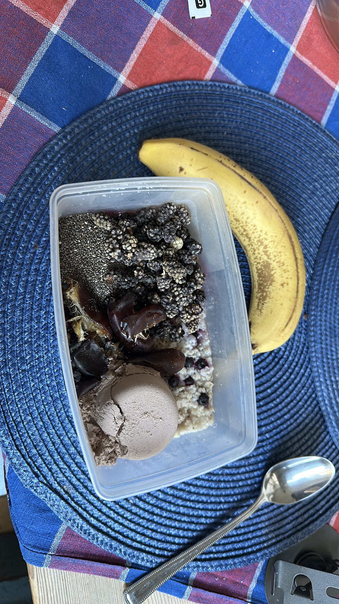 Havregröt med frukt