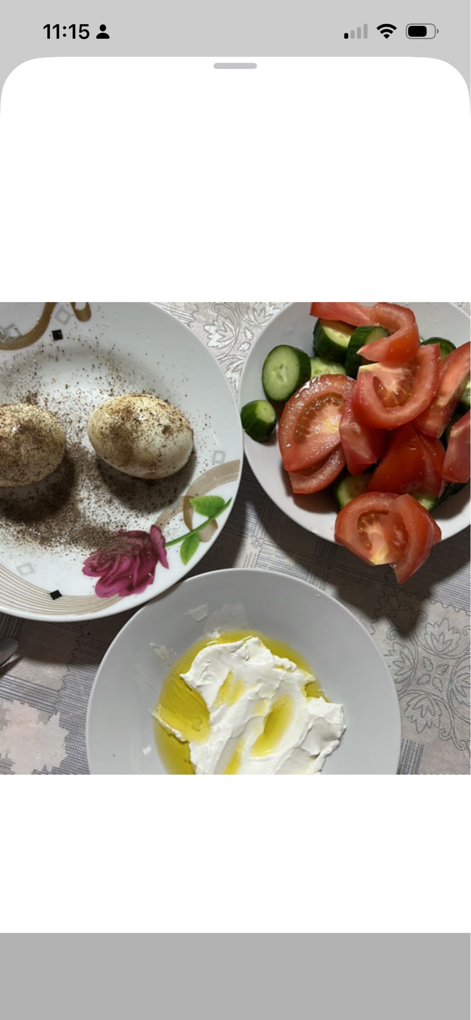 Egg Salad Cheese Plate