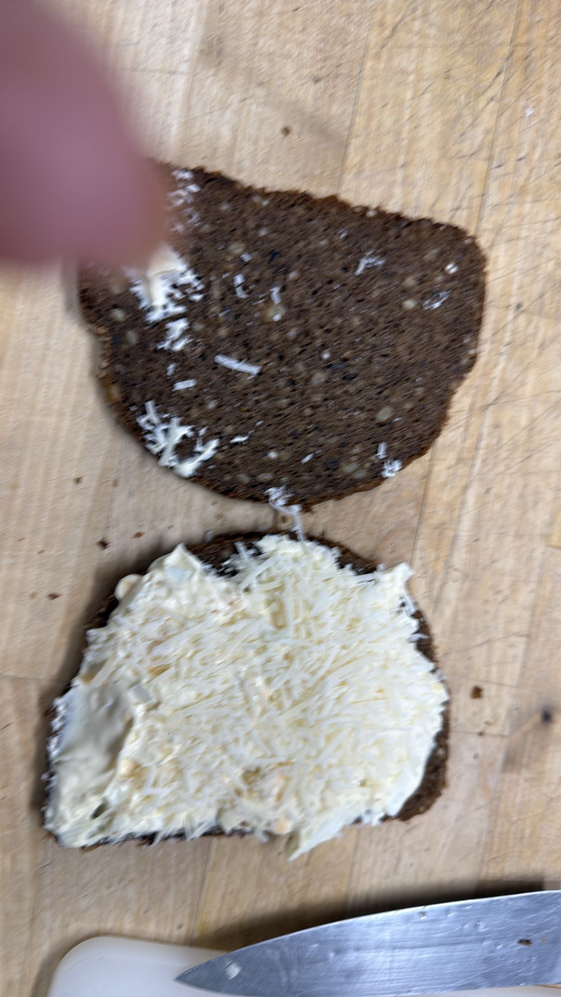 Roggebrood met kaas