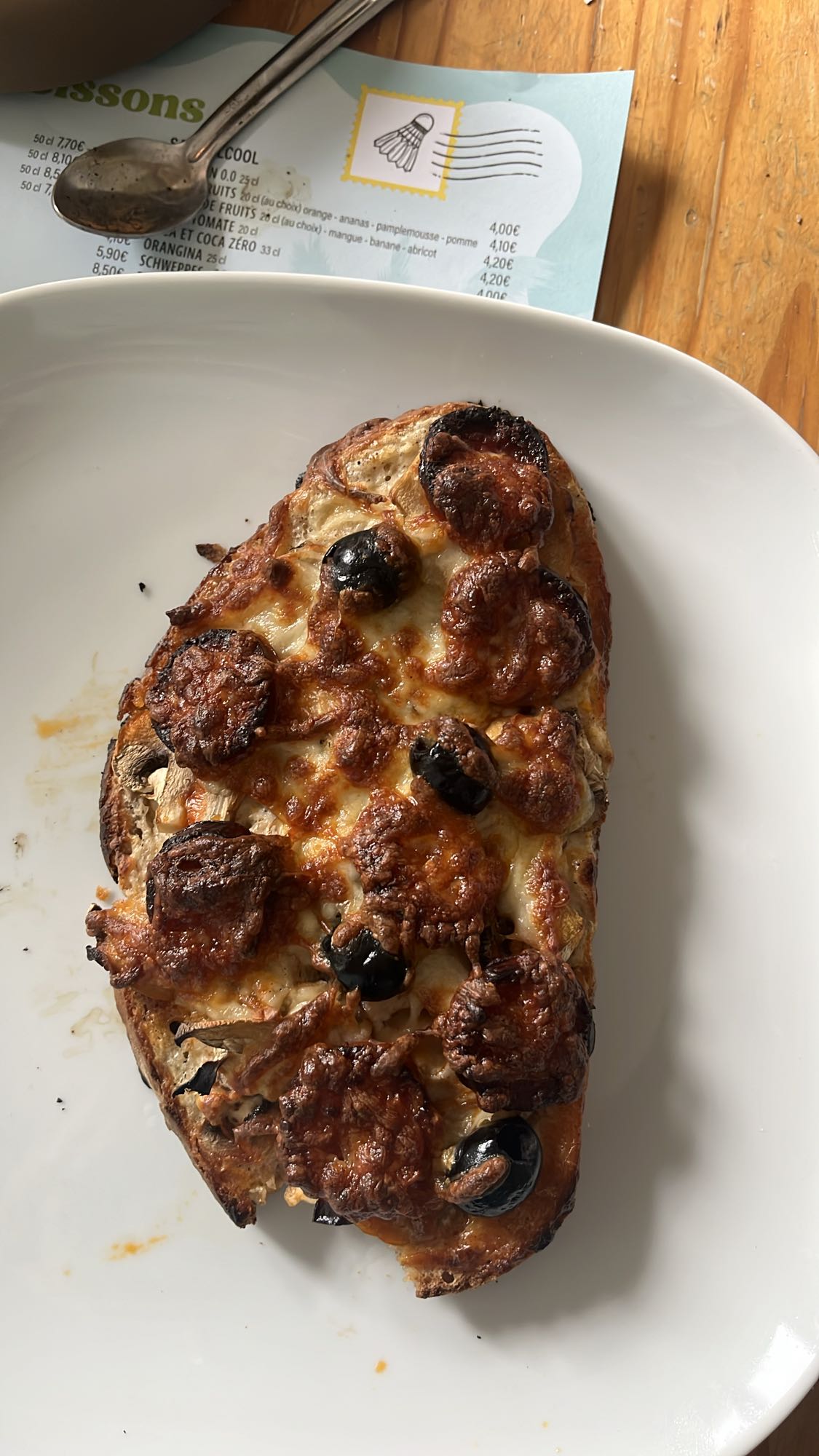 Tartine pizza pepperoni